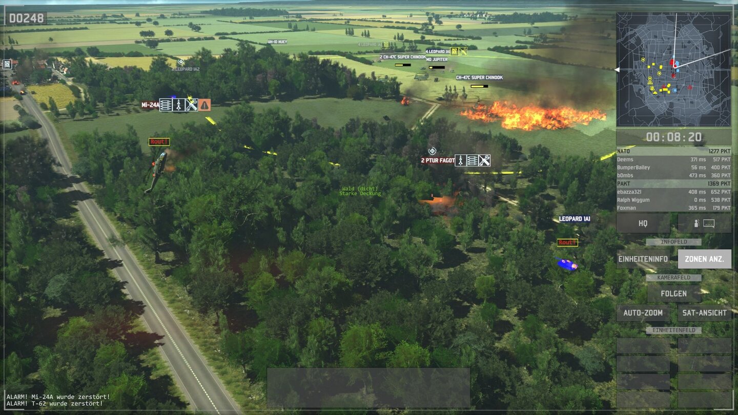 Геймплей Wargame: European Escalation