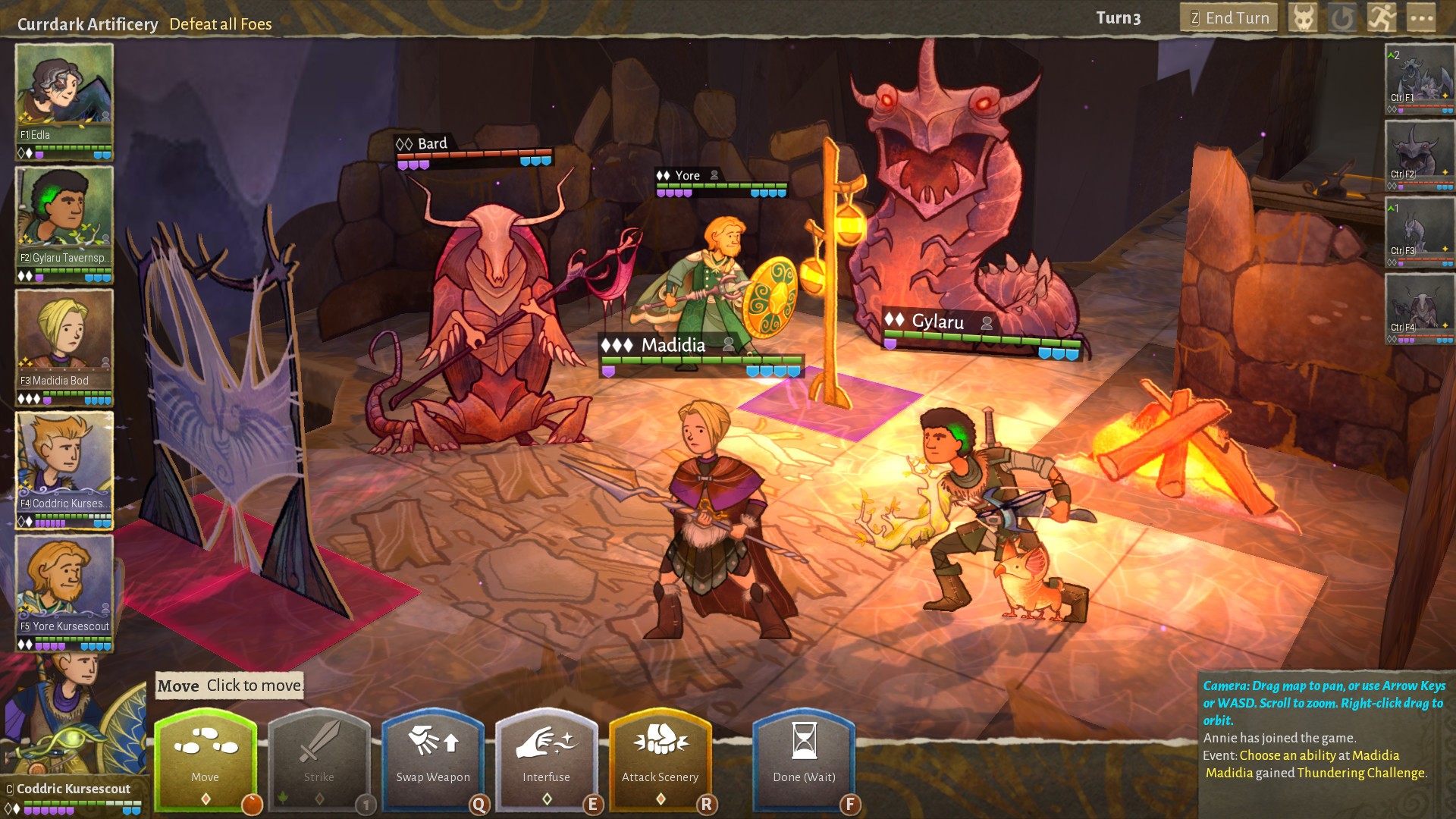 Геймплей Wildermyth