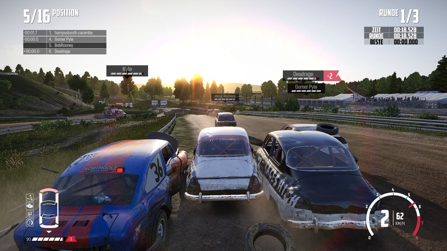 Геймплей Wreckfest