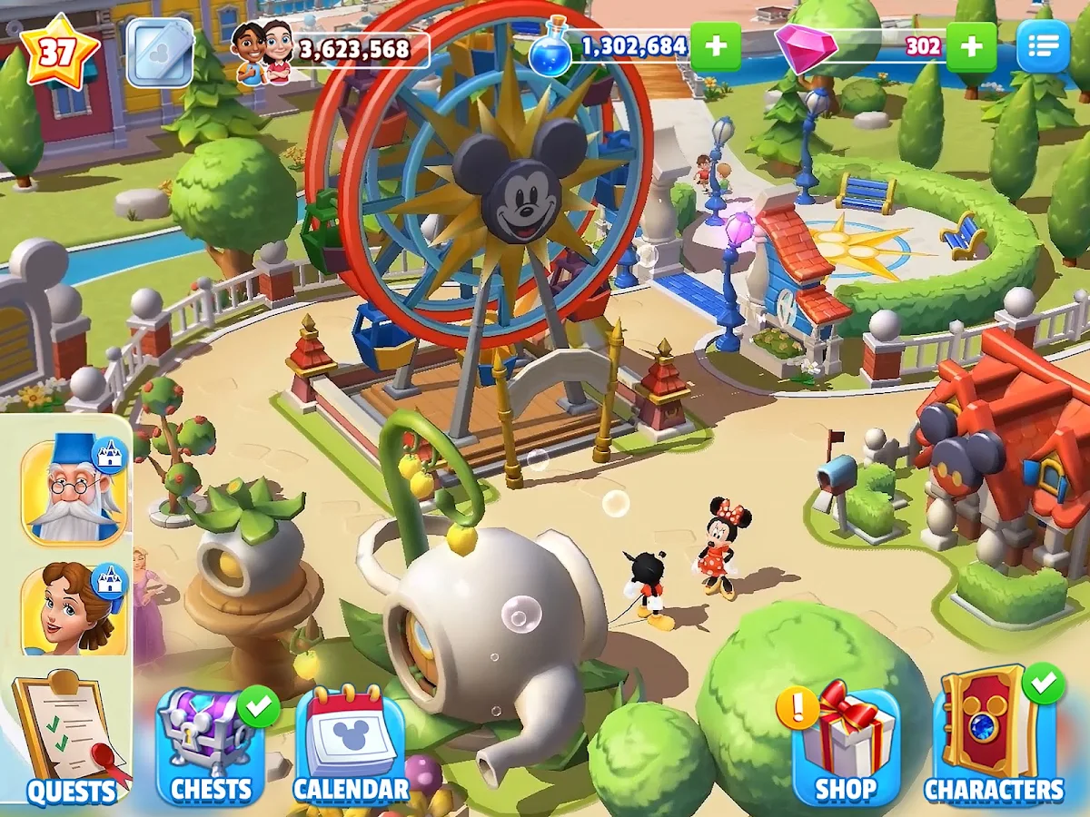 Геймплей Disney Magic Kingdoms