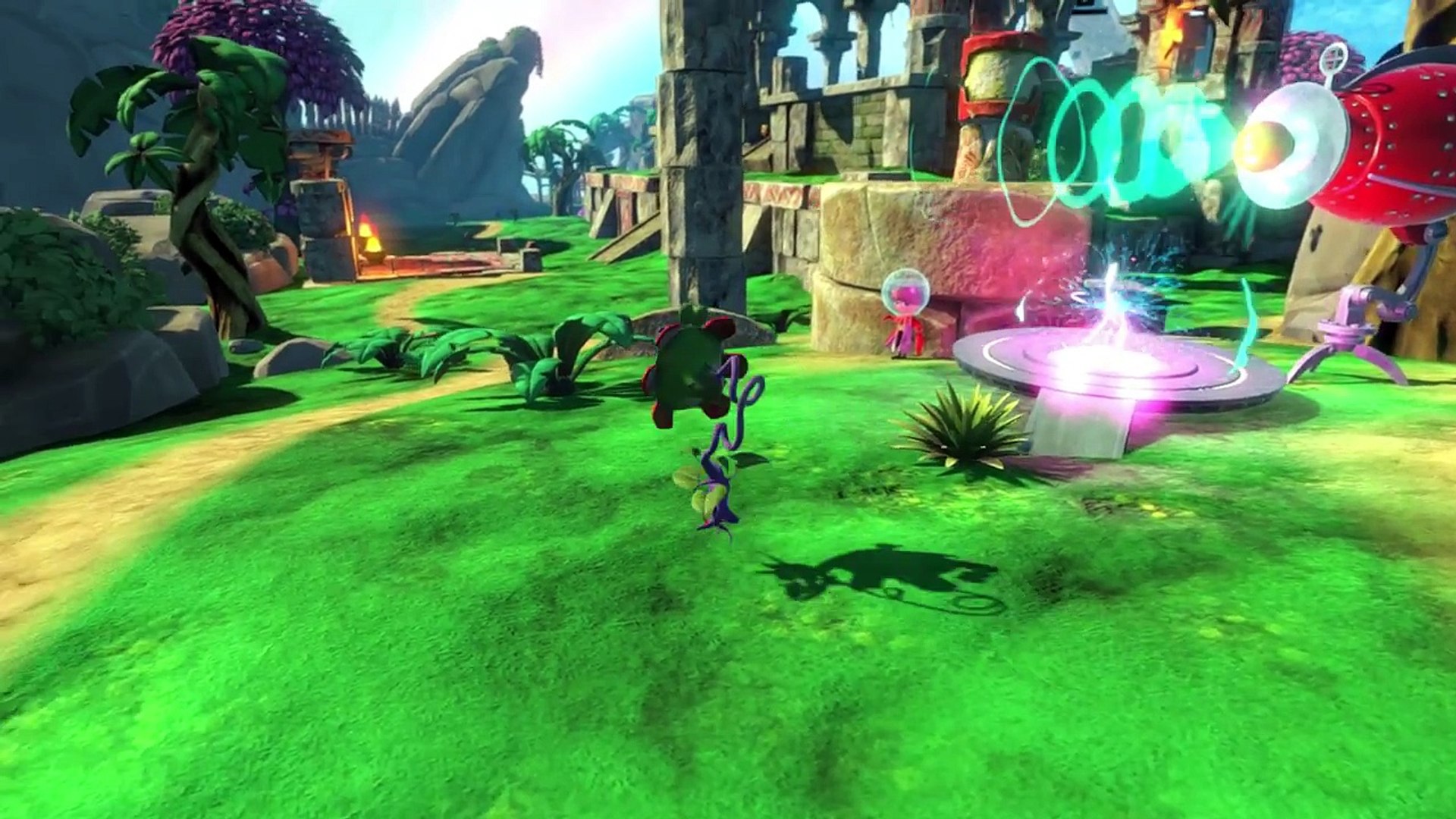 Геймплей Yooka-Laylee
