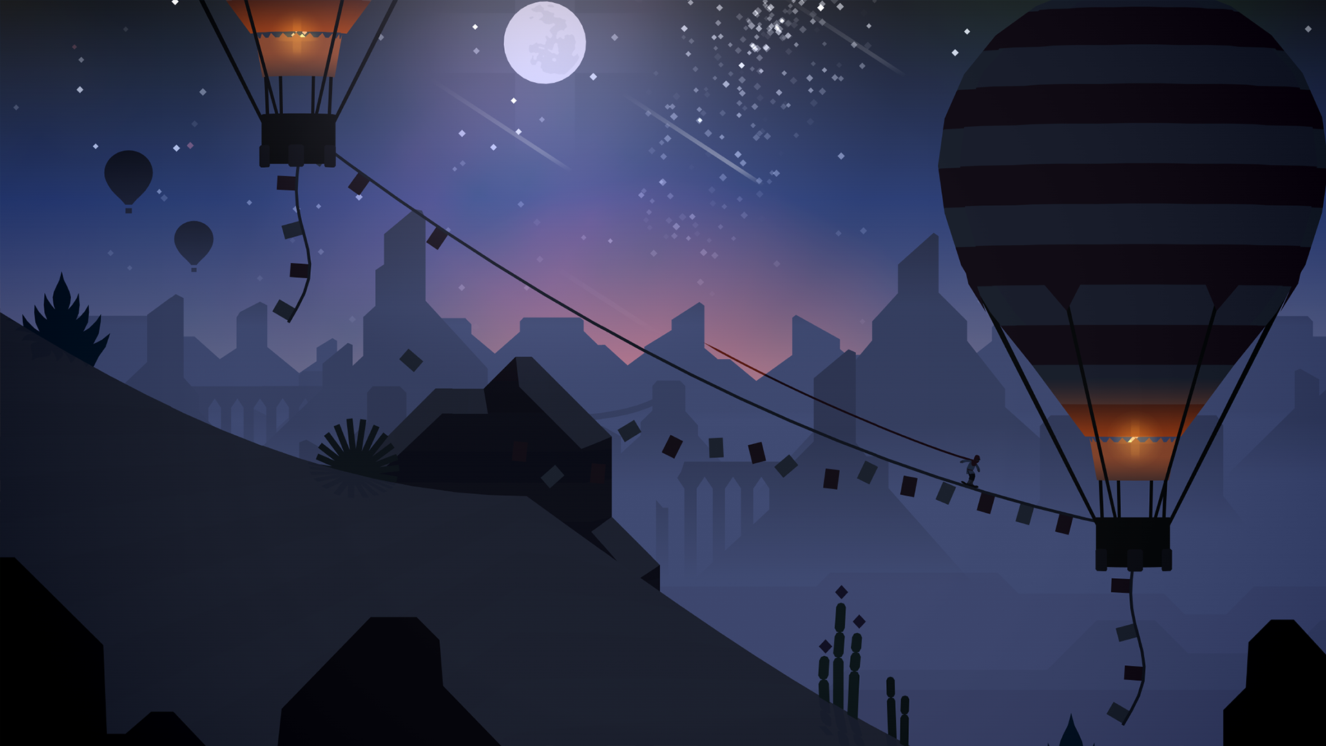 Скриншот игрового процесса Alto's Odyssey