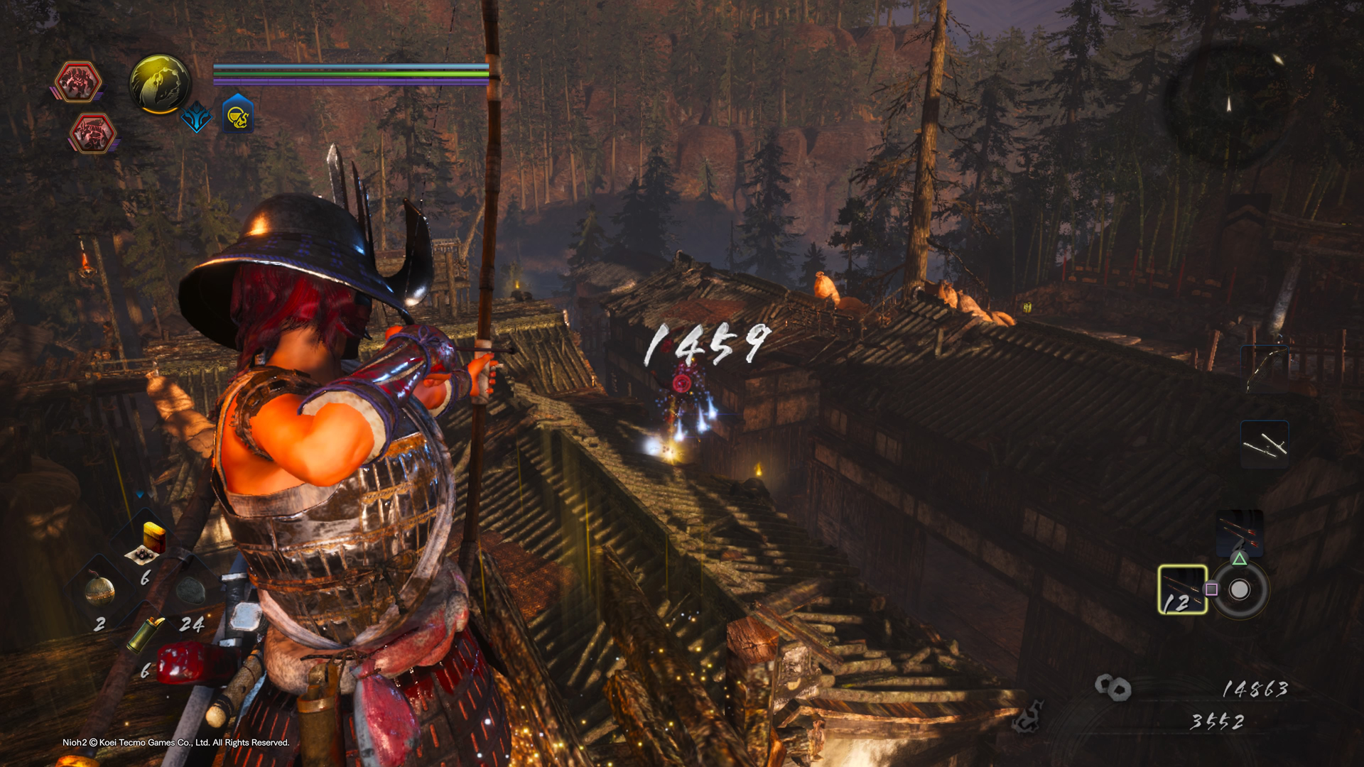 Скриншот игрового процесса Nioh 2