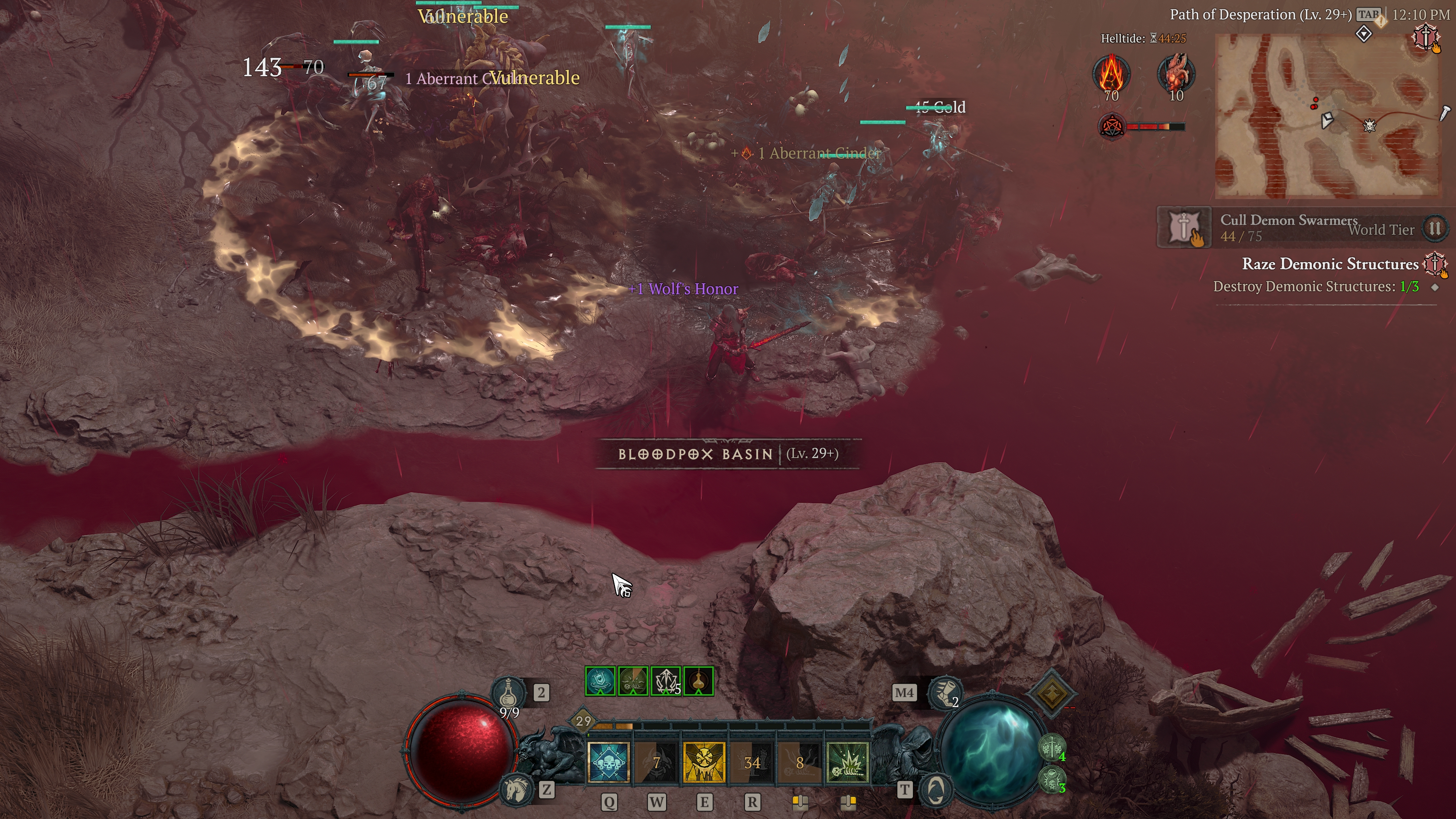 Скриншот игрового процесса Diablo IV