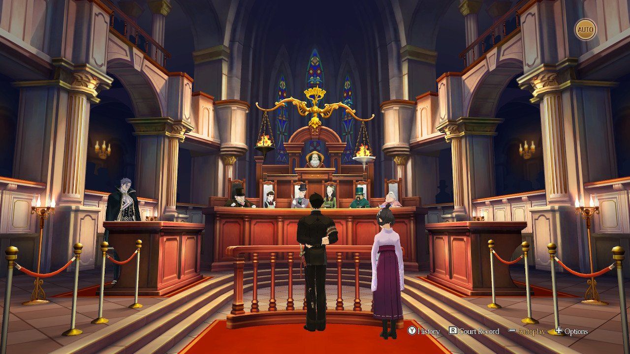 Скриншот игрового процесса The Great Ace Attorney Chronicles