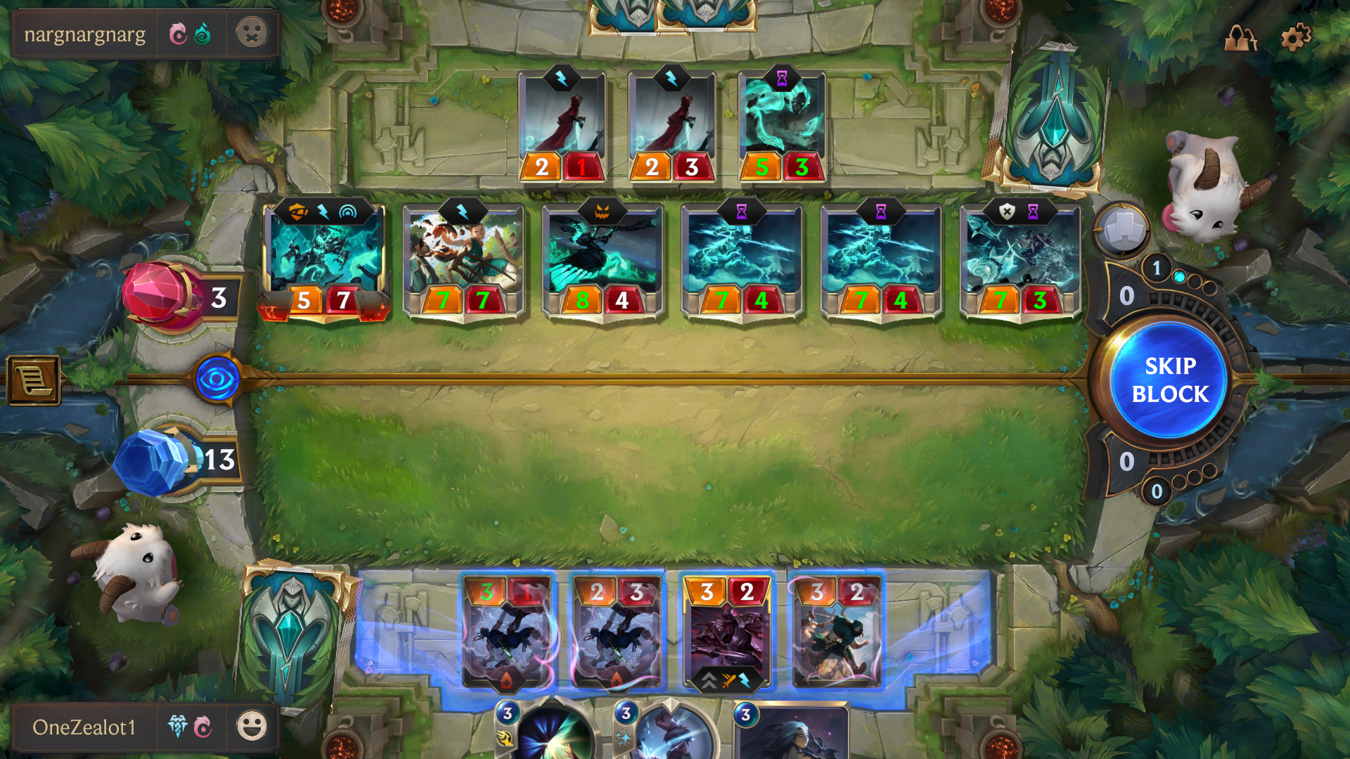 Геймплей Legends of Runeterra