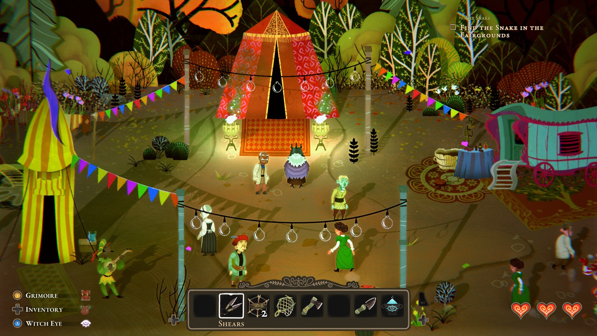 Геймплей Wytchwood