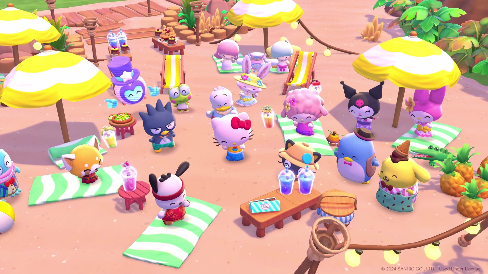 Геймплей Hello Kitty Island Adventure
