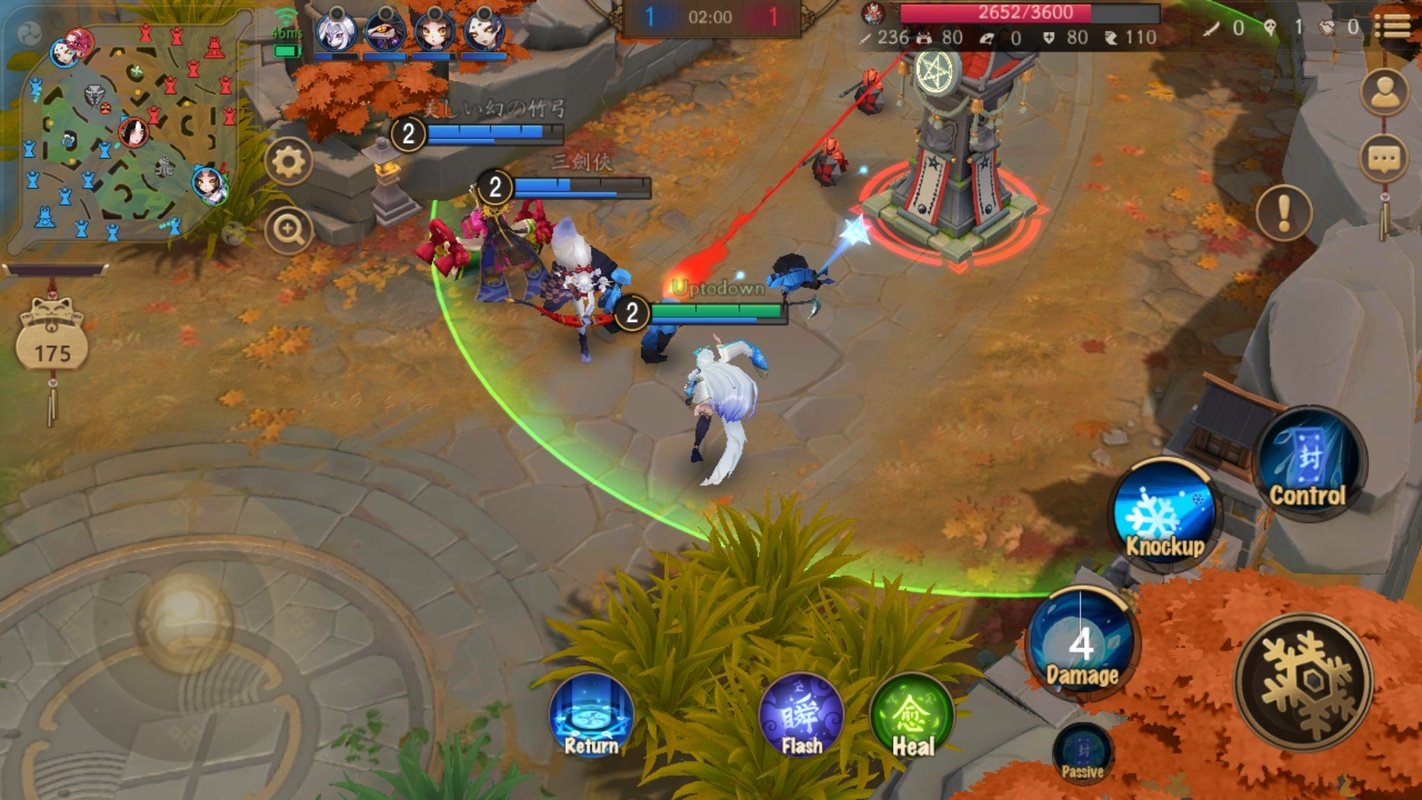 Игровой процесс Onmyoji Arena