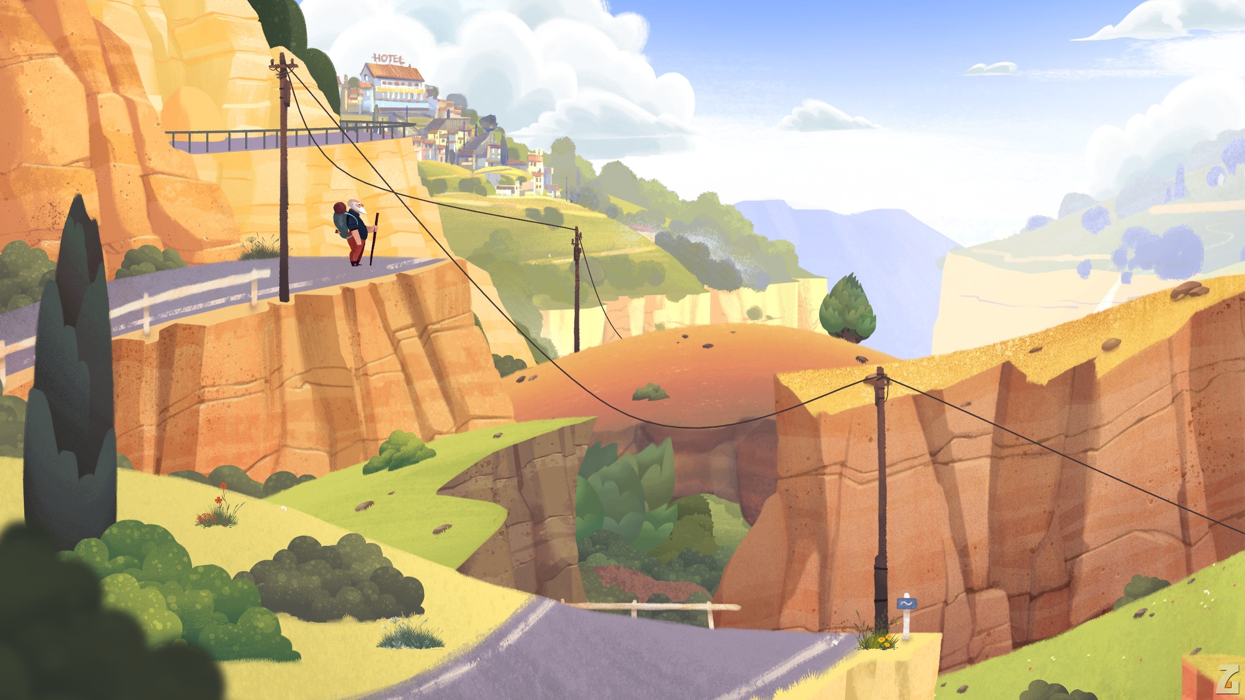 Скриншот Old Man's Journey