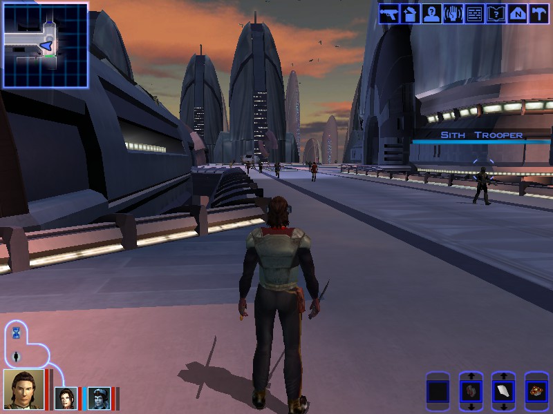 Геймплей Star Wars: Knights of the Old Republic