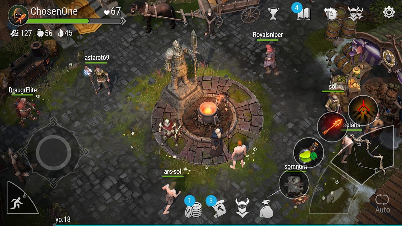 Frostborn: Survival RPG — игровой процесс