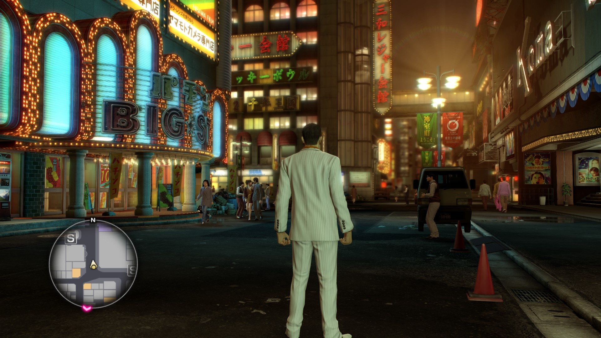 Геймплей Yakuza 0