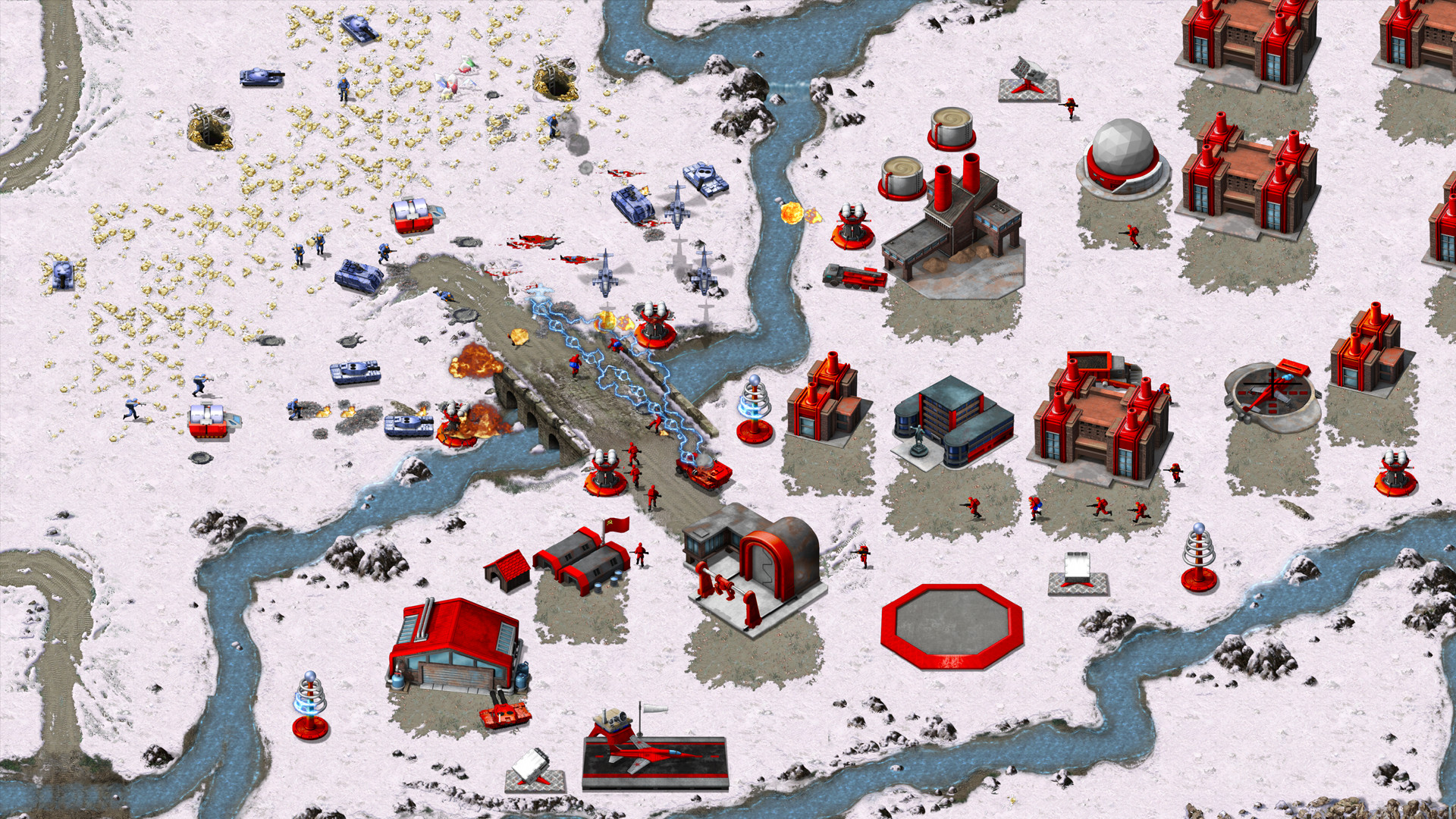 Сражение в Command & Conquer Remastered Collection