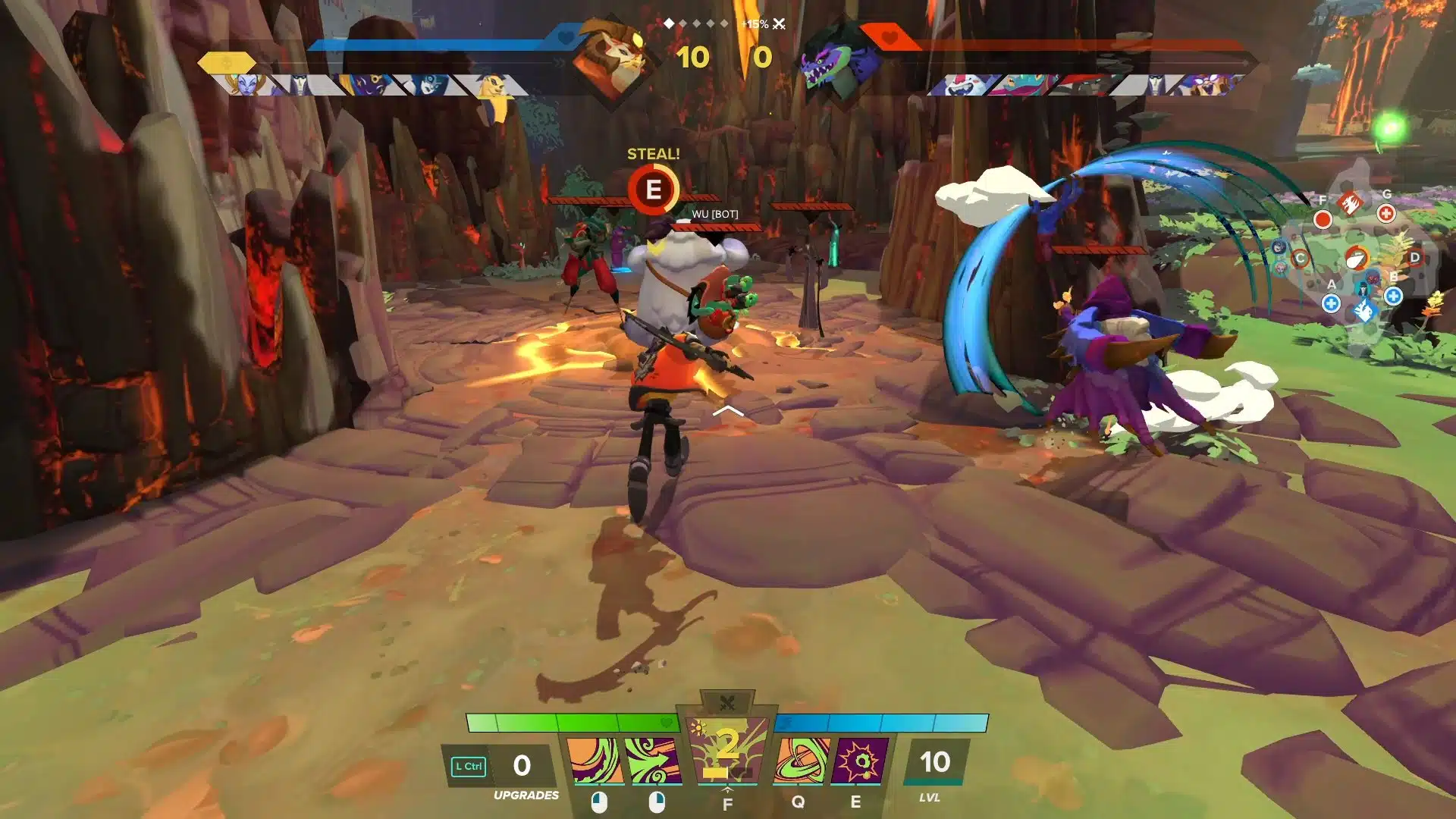 Геймплей Gigantic Rampage Edition