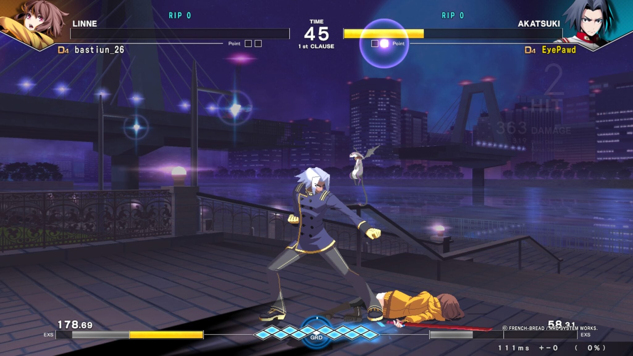 Геймплей Under Night In-Birth II Sys Celes