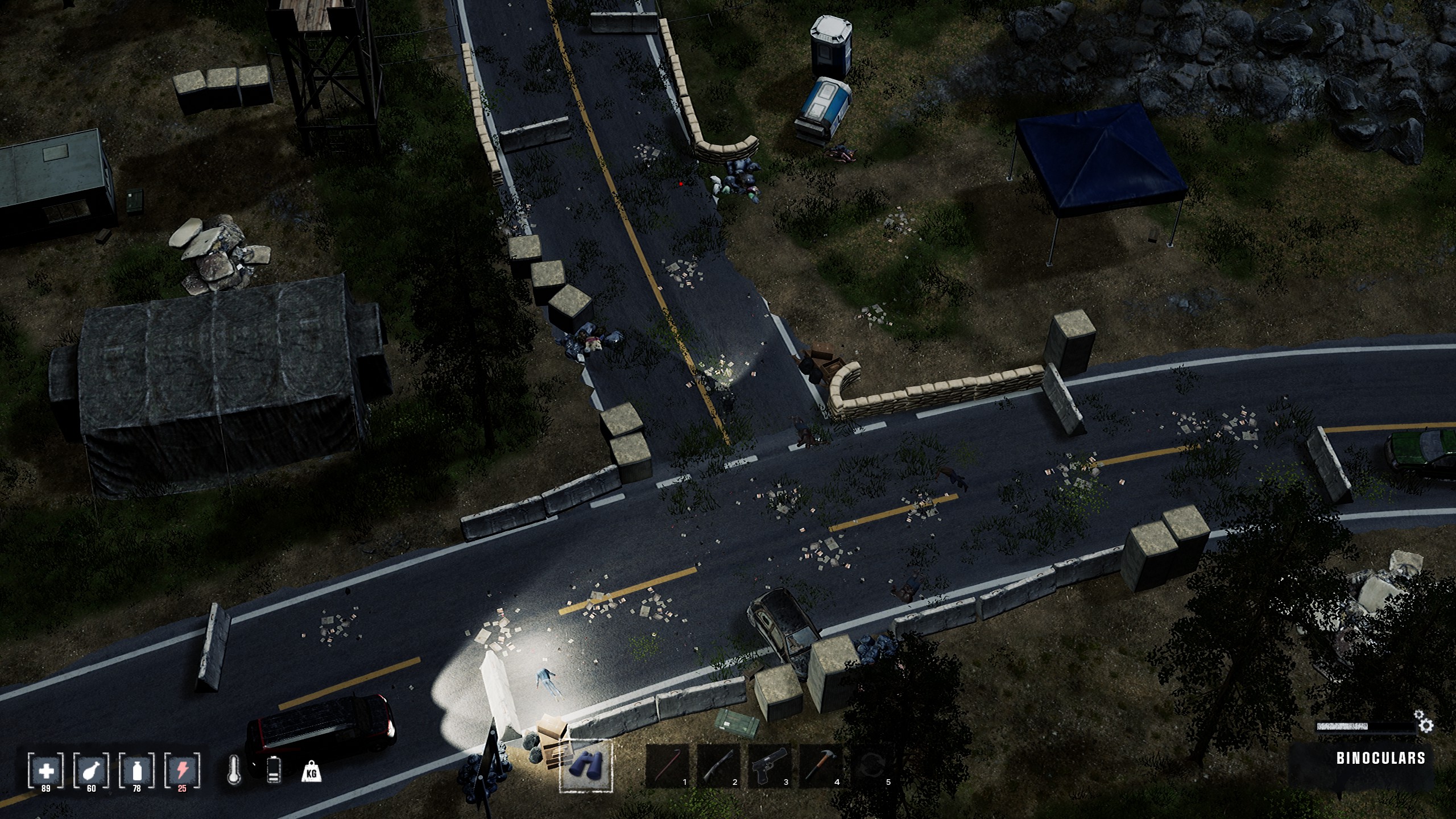 Игровой процесс Survivalist: Invisible Strain