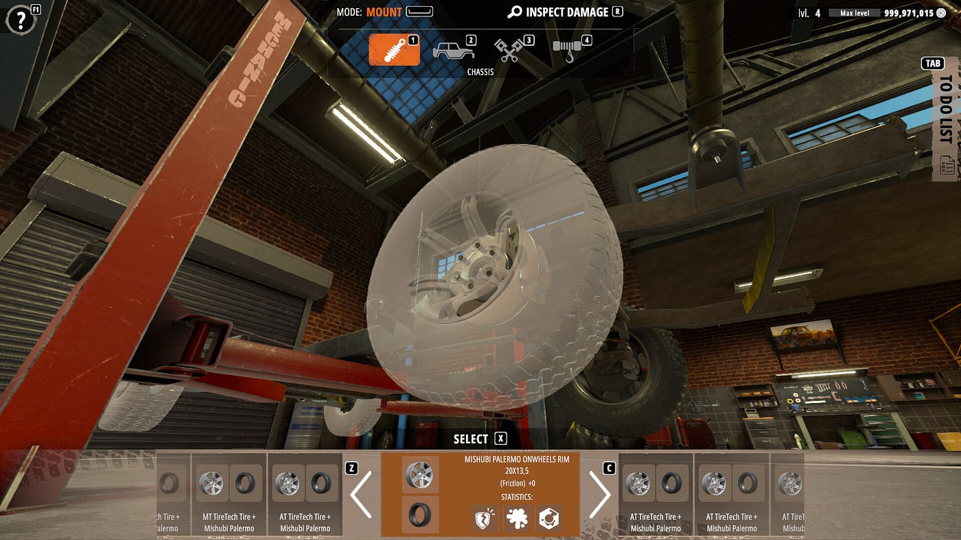 Геймплей Offroad Mechanic Simulator