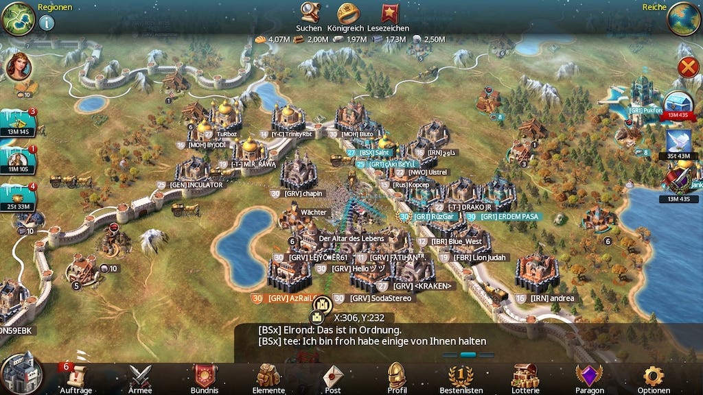 March of Empires — игровой процесс