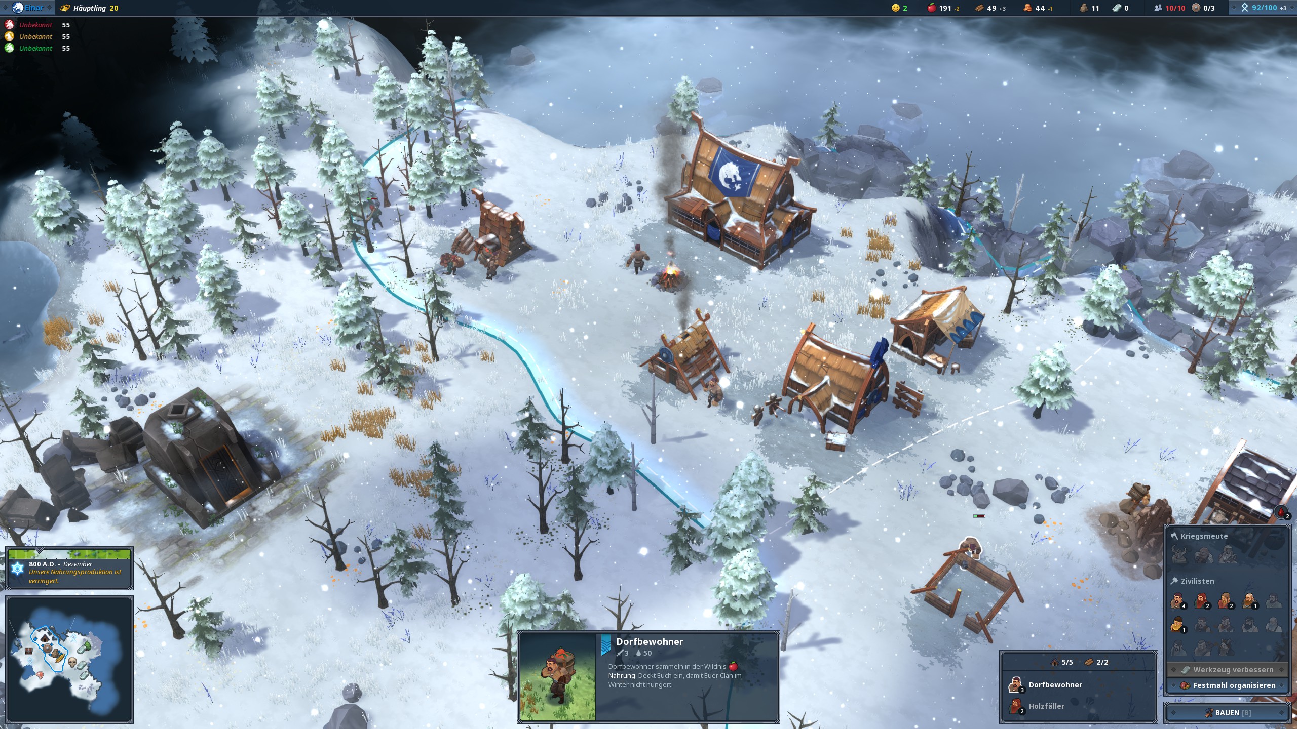 Игровой процесс Northgard