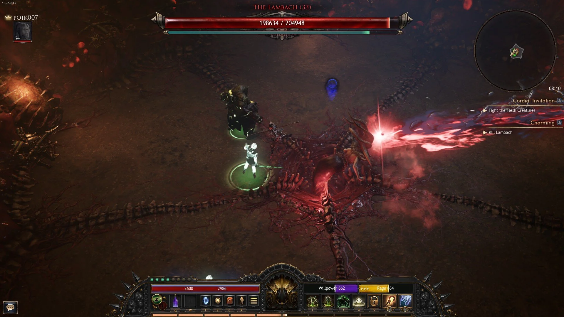 Сражение с боссом в Wolcen: Lords of Mayhem