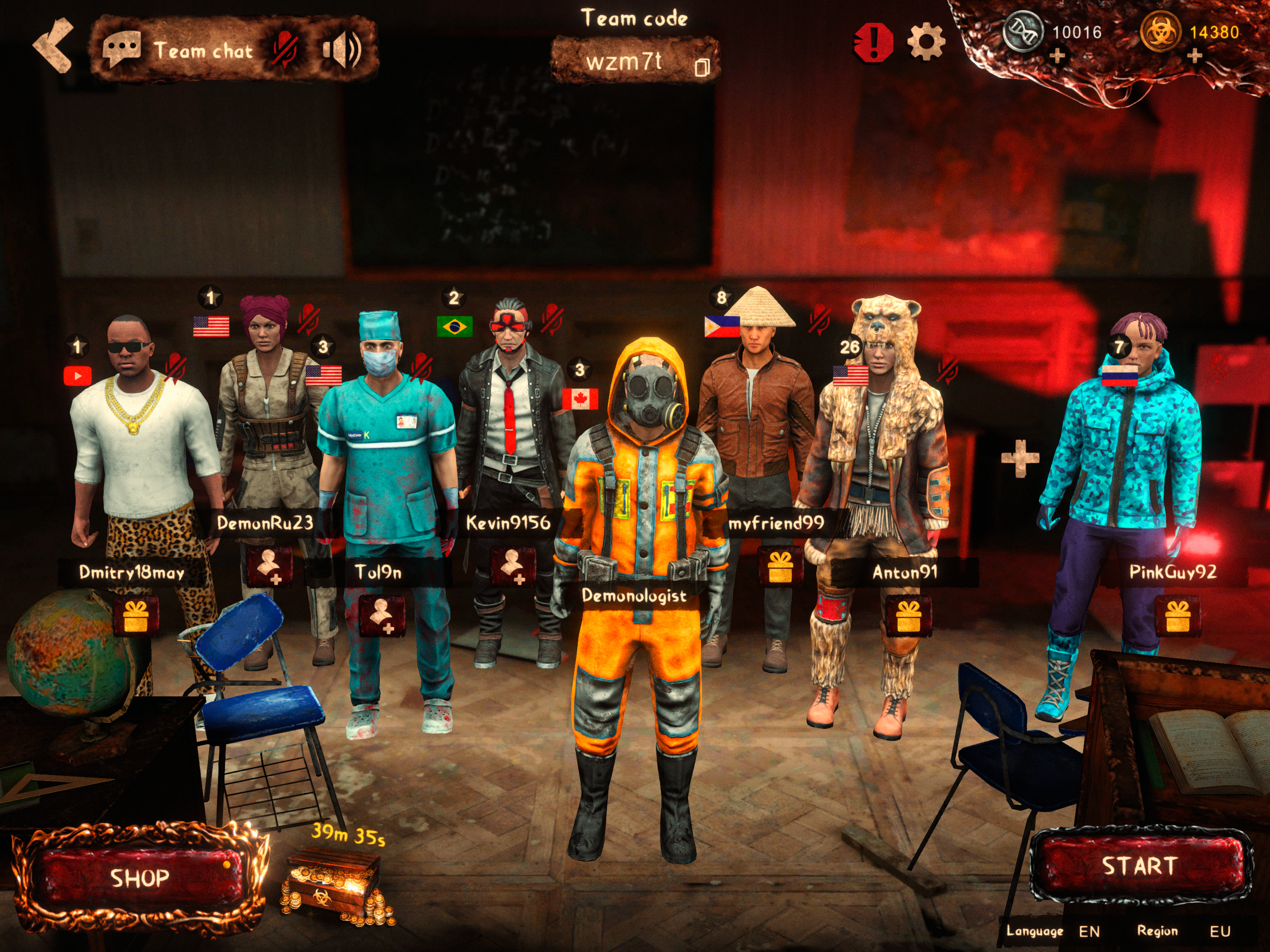 Геймплей Mimicry Online Horror Action