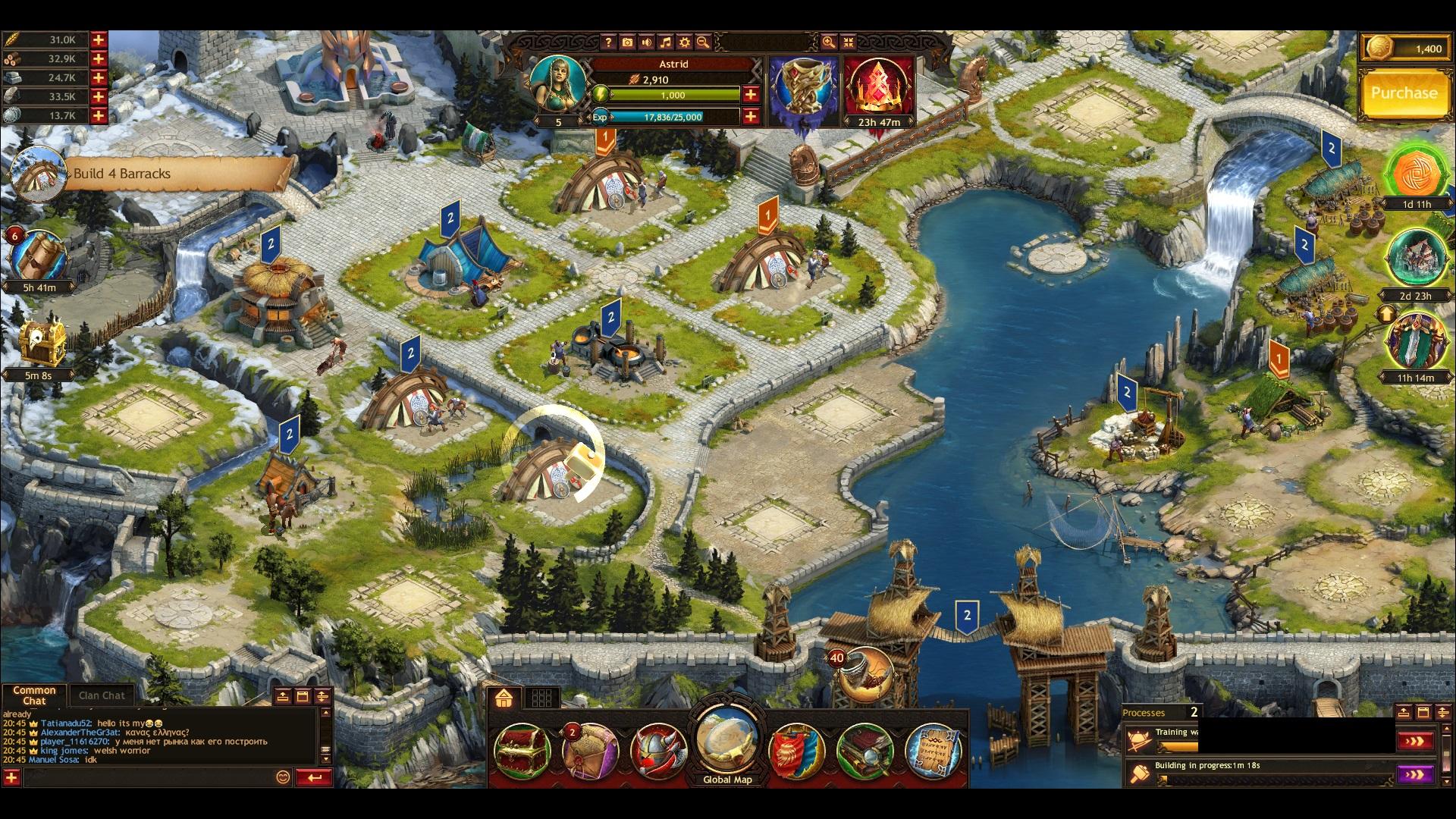 Vikings: War of Clans — игровой процесс