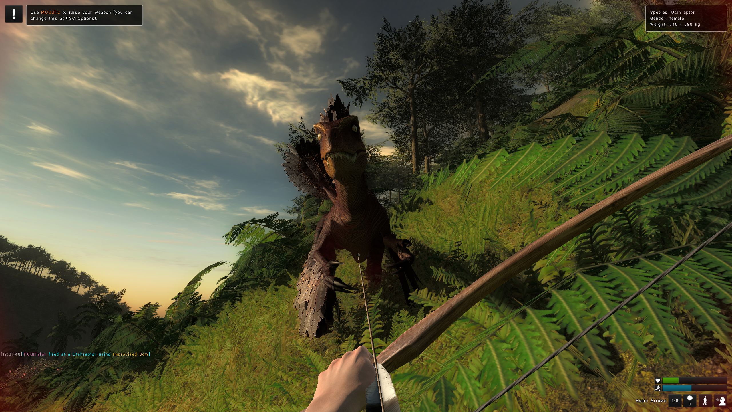 Игровой процесс theHunter: Primal