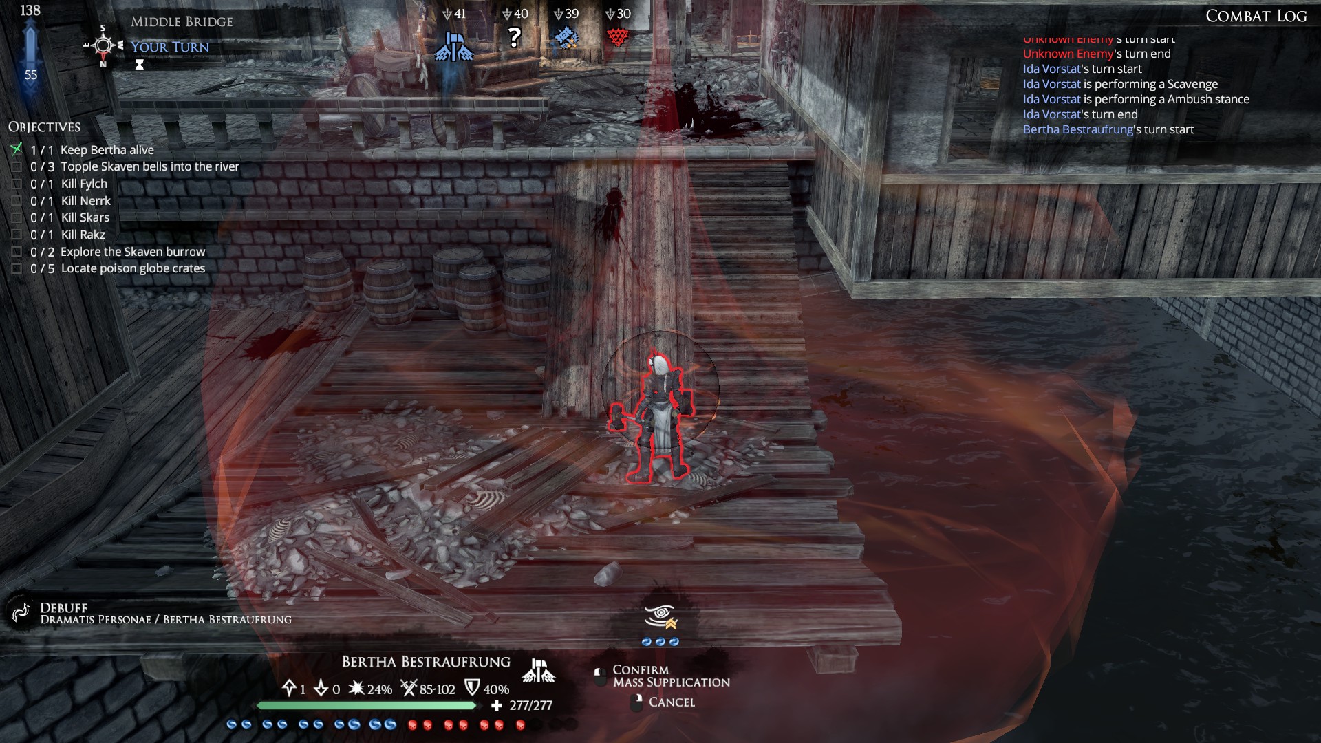 Геймплей Mordheim City of the Damned