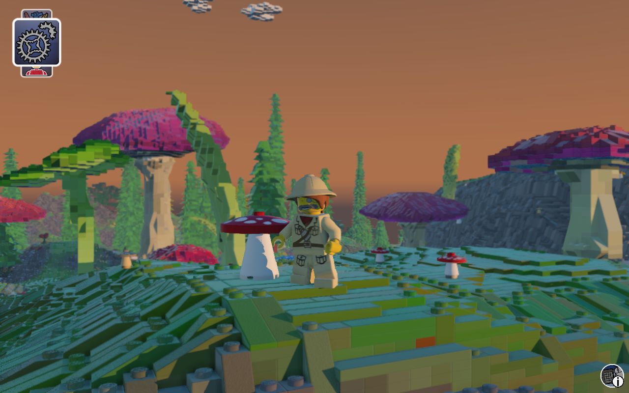 Геймплей LEGO Worlds
