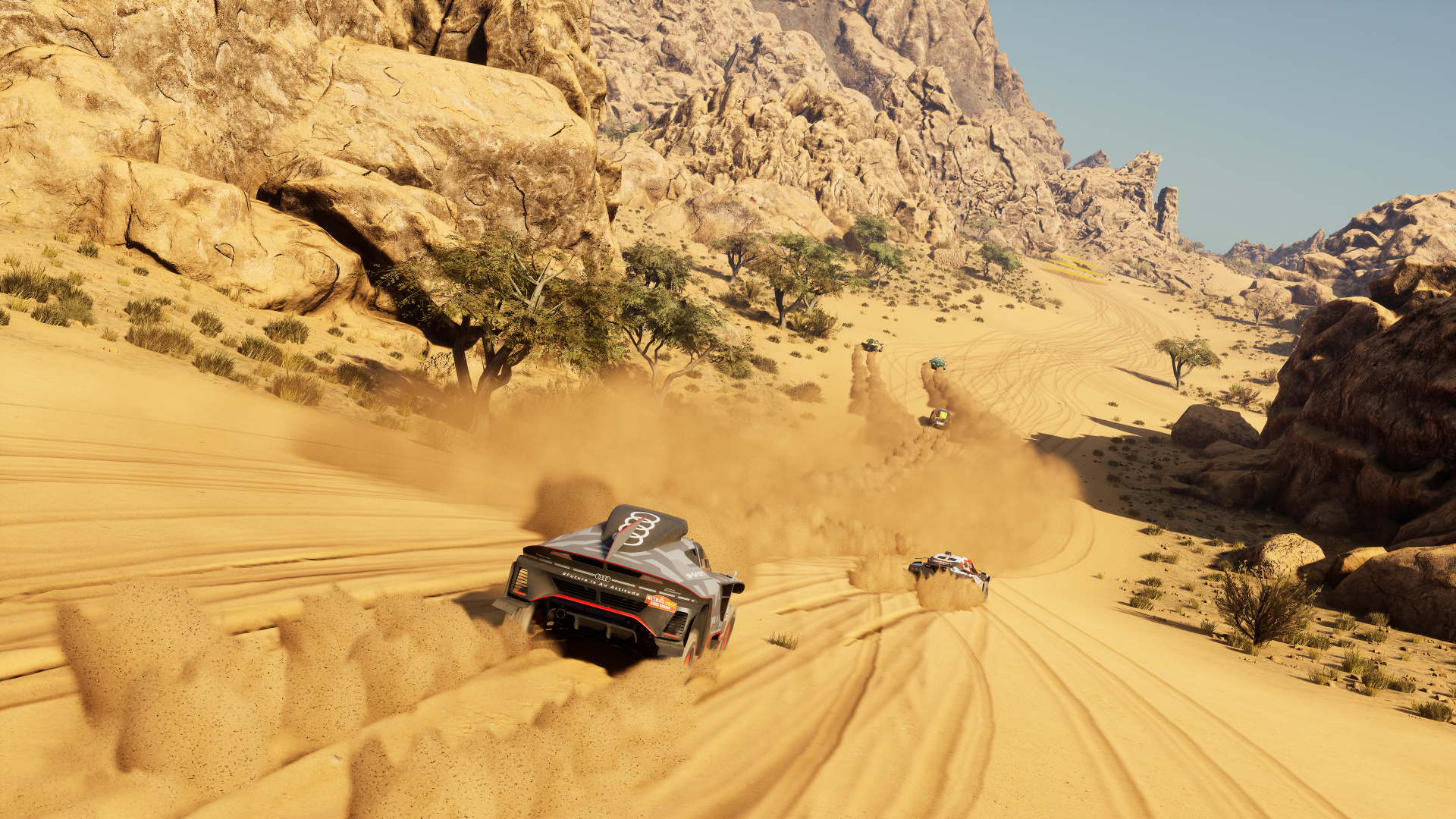 Геймплей Dakar Desert Rally