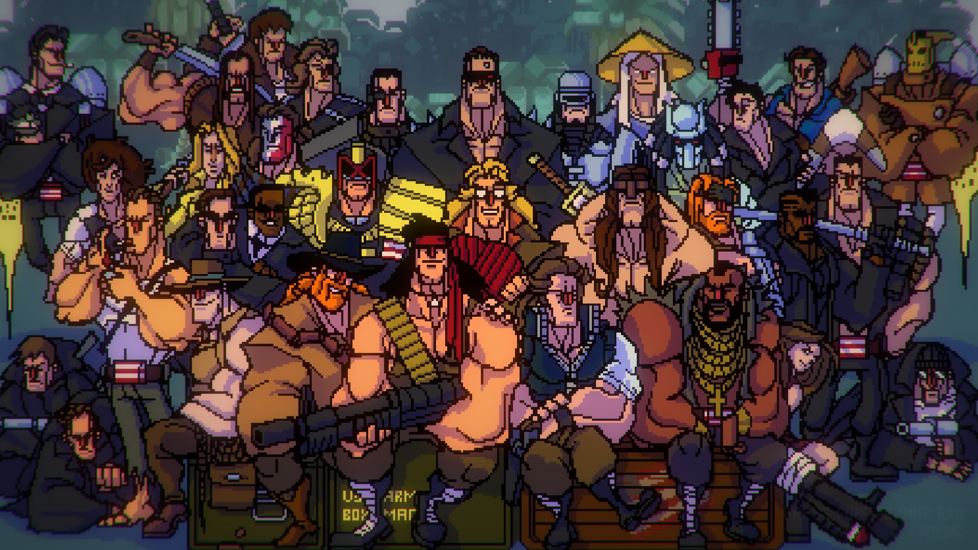 Геймплей Broforce