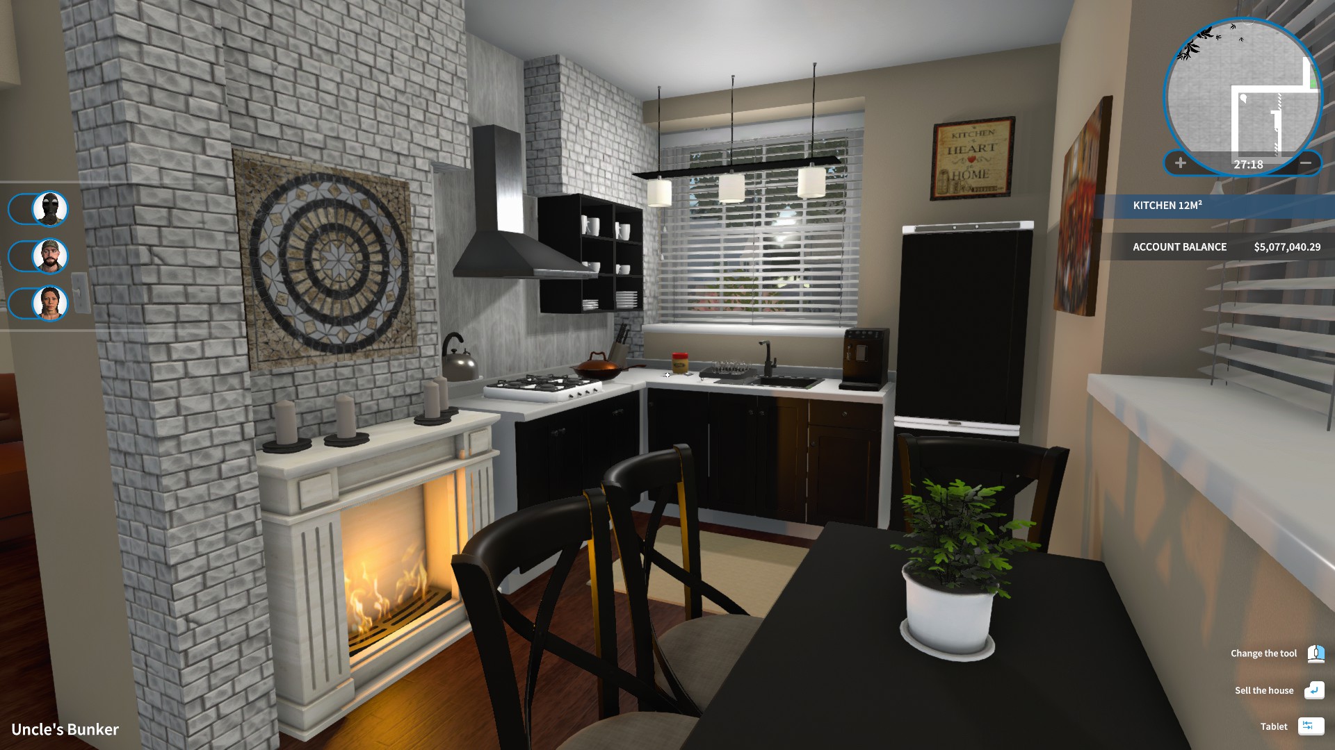 Ремонт кухни в House Flipper
