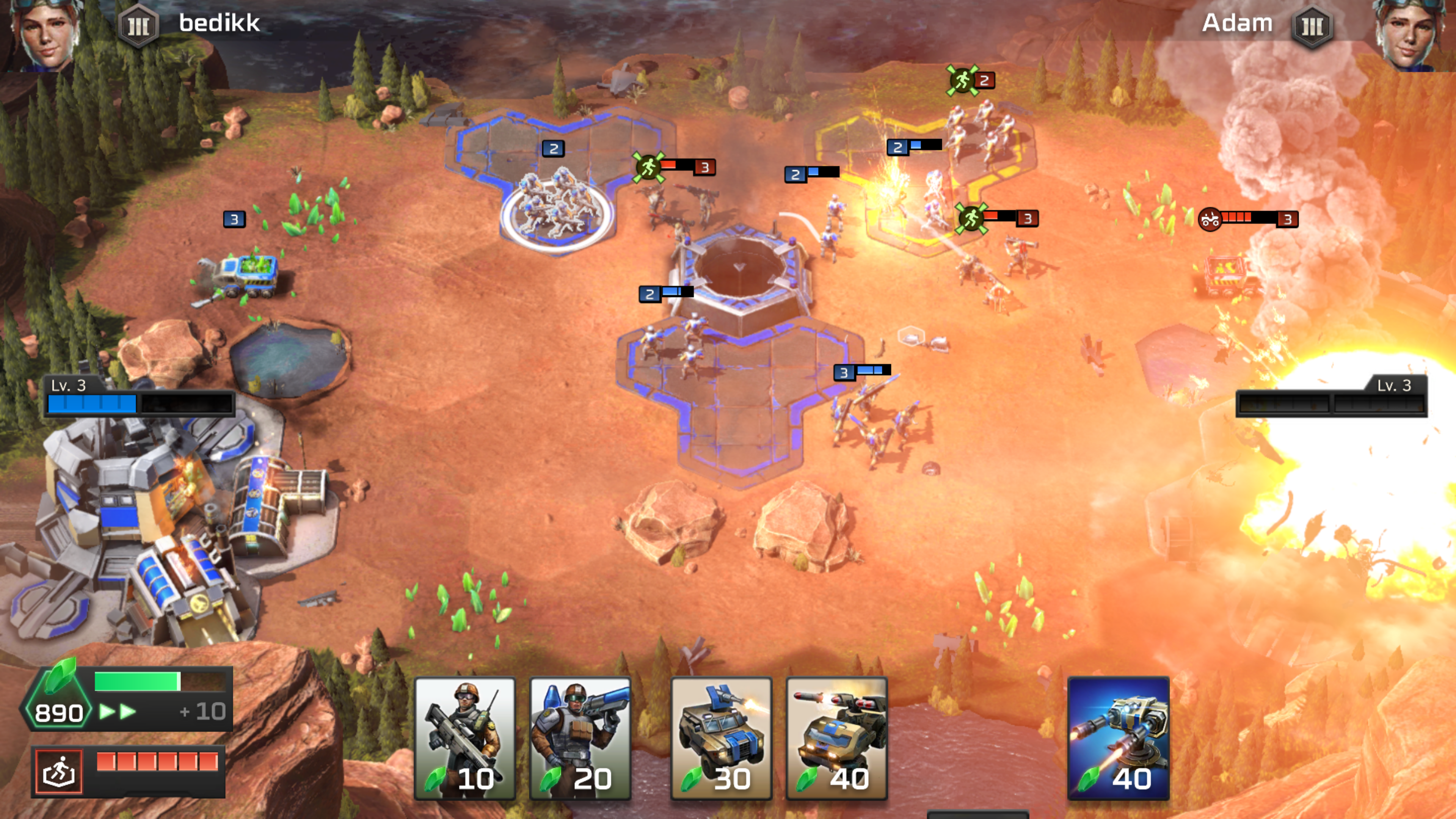 Геймплей Command and Conquer Rivals