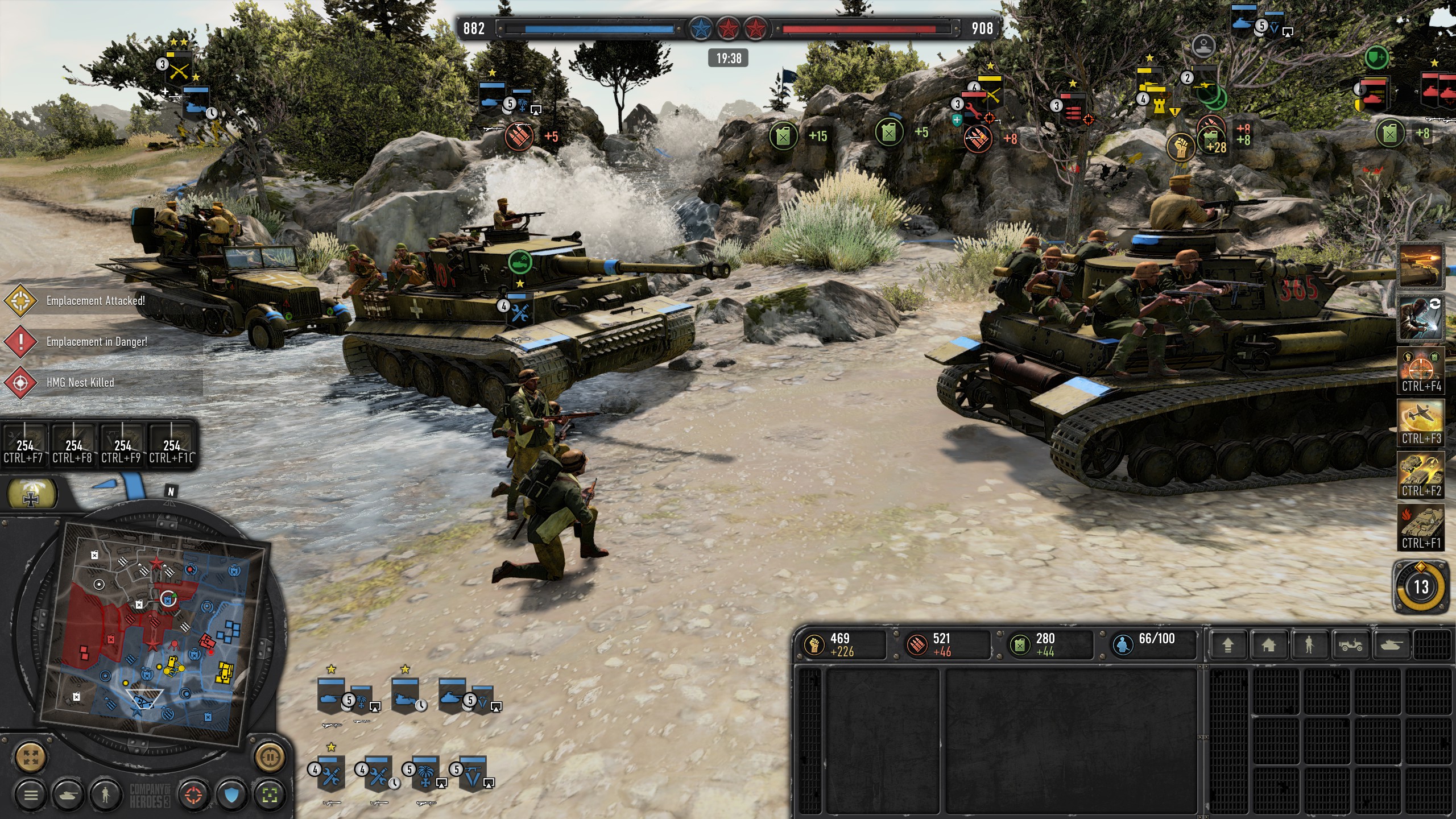 Сражение в Company of Heroes 3