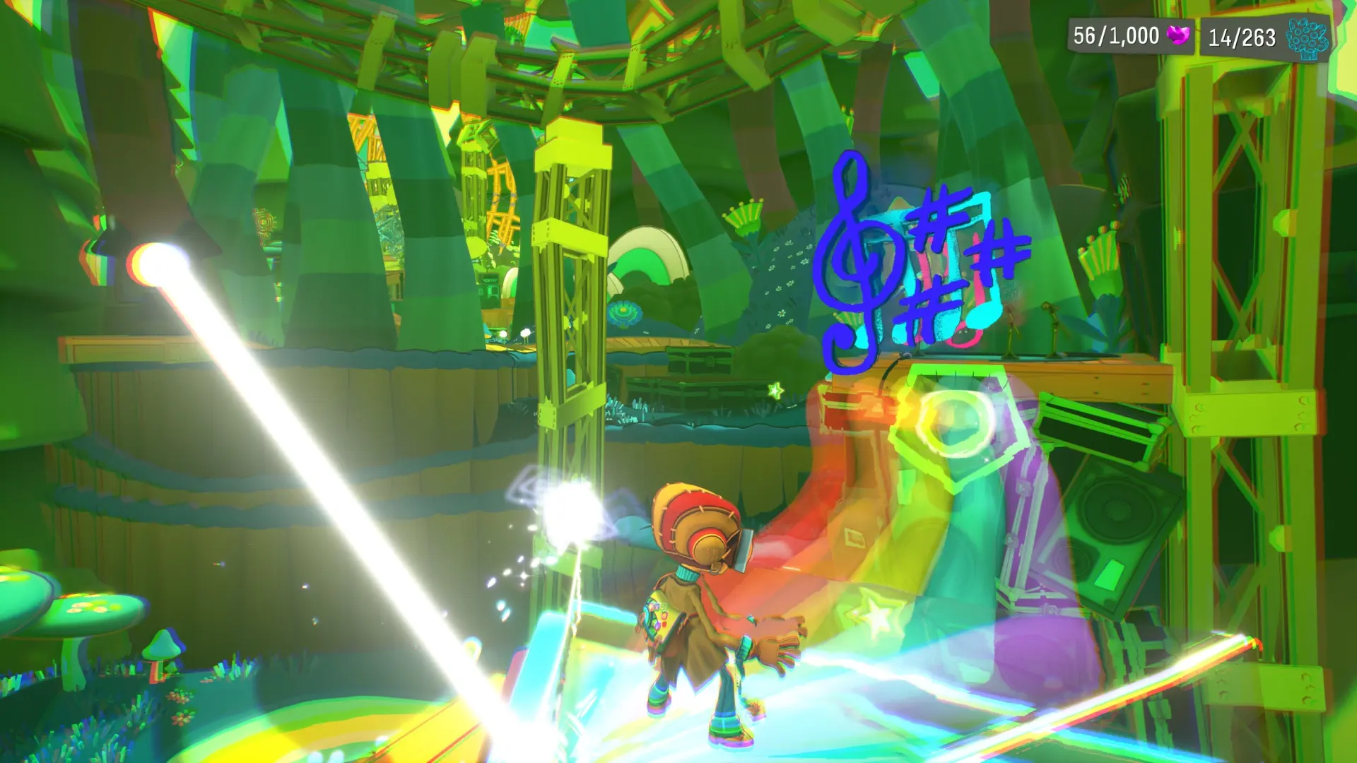 Скриншот игрового процесса Psychonauts 2