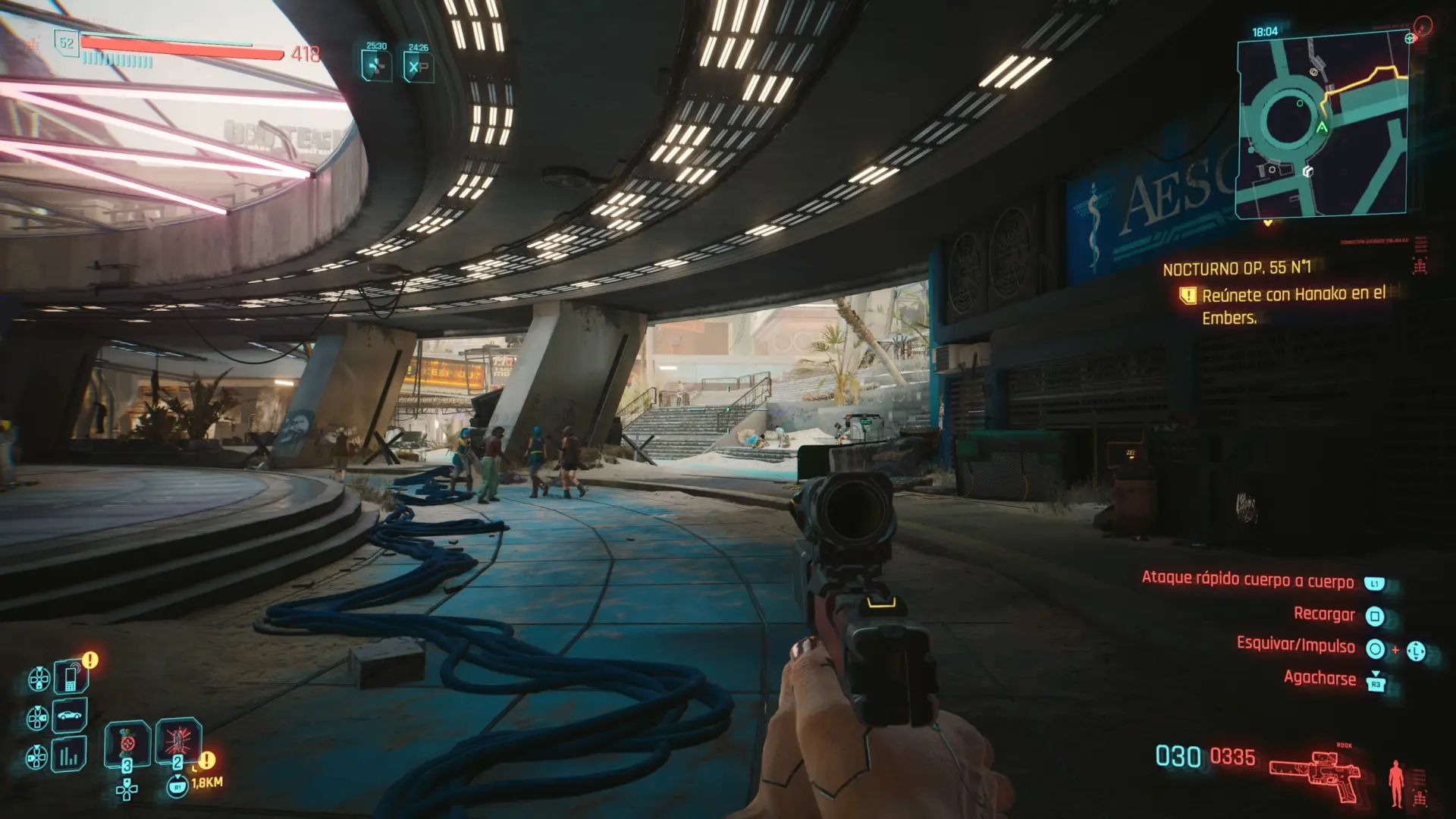 Геймплей Cyberpunk 2077
