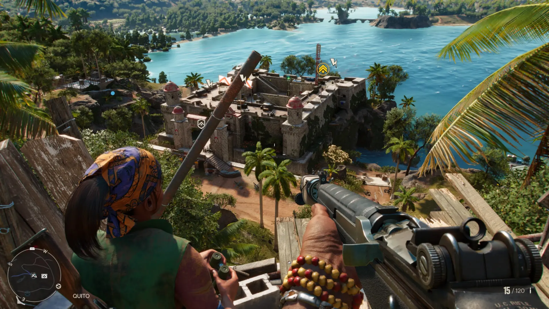 Игровой процесс Far Cry 6: подготовка к штурму крепости