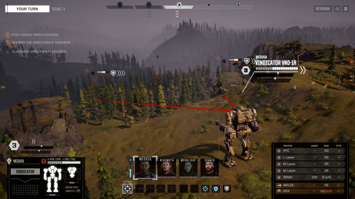 Геймплей BattleTech