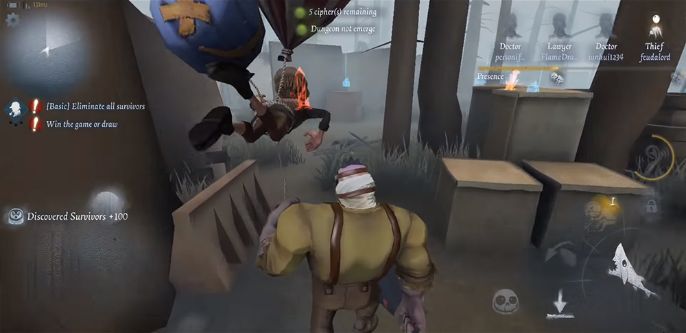 Игровой процесс Identity V