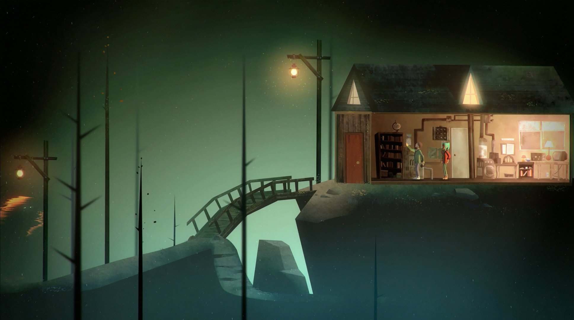 Oxenfree — игровой процесс