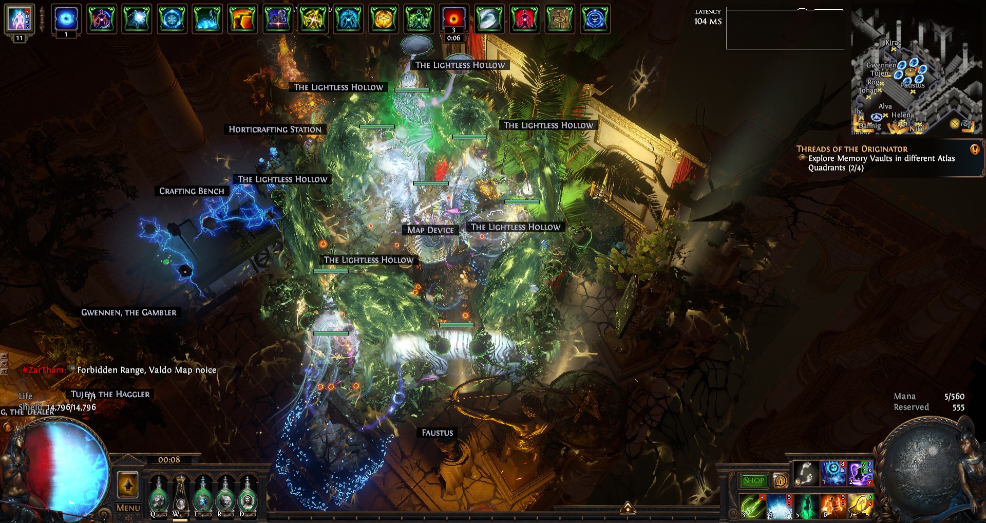 Сражение в Path of Exile