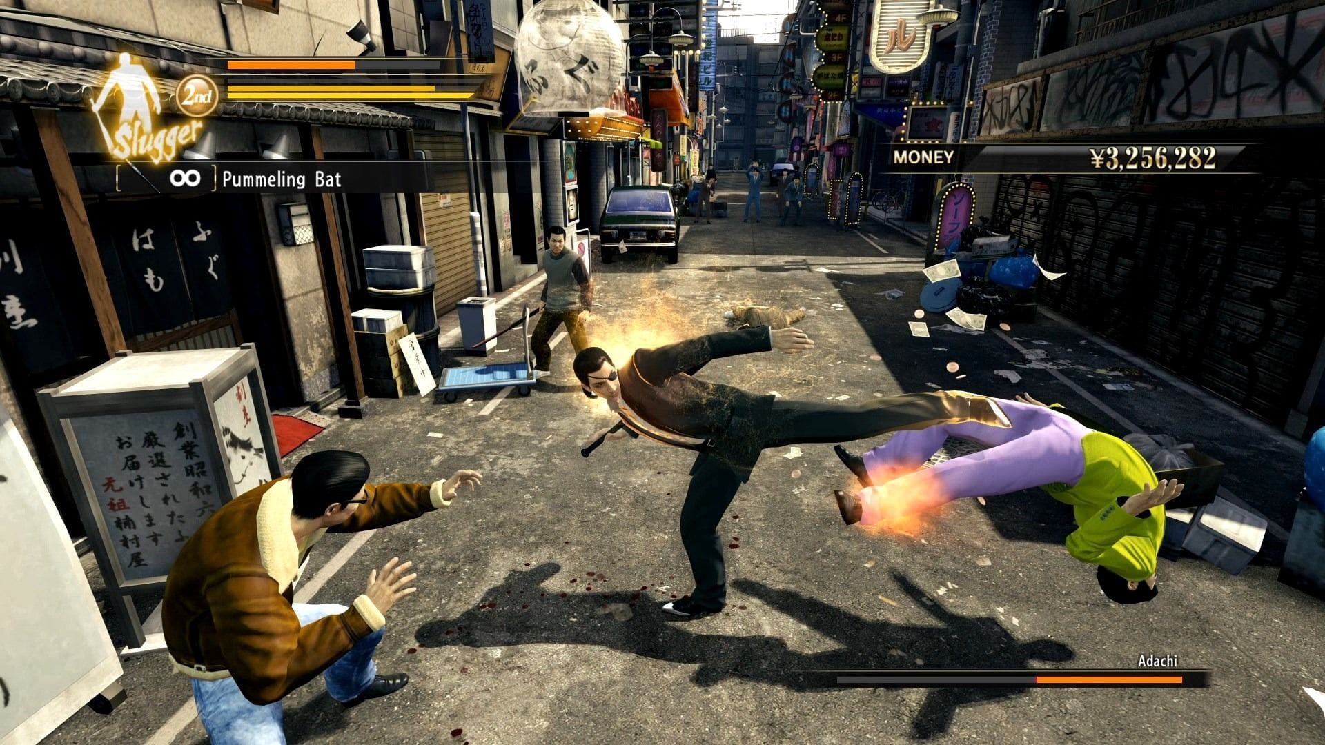 Геймплей Yakuza 0