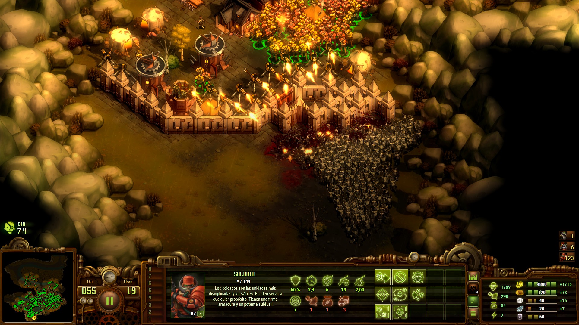 Игровой процесс They Are Billions