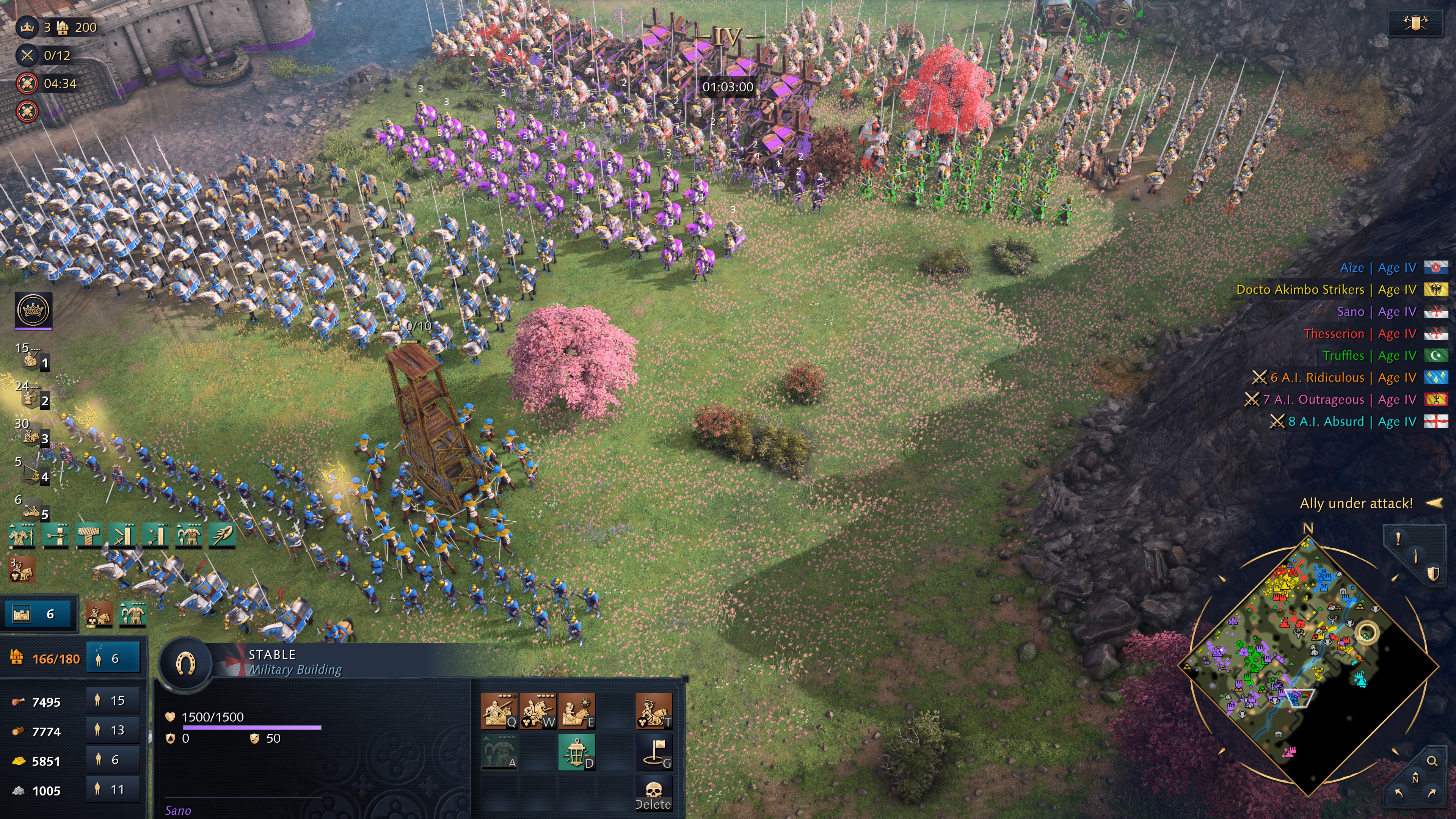 Поселение и отряды в Northgard