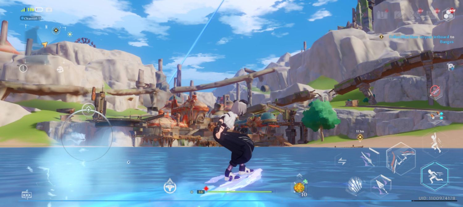 Игровой процесс Tower of Fantasy: путешествие по открытому миру