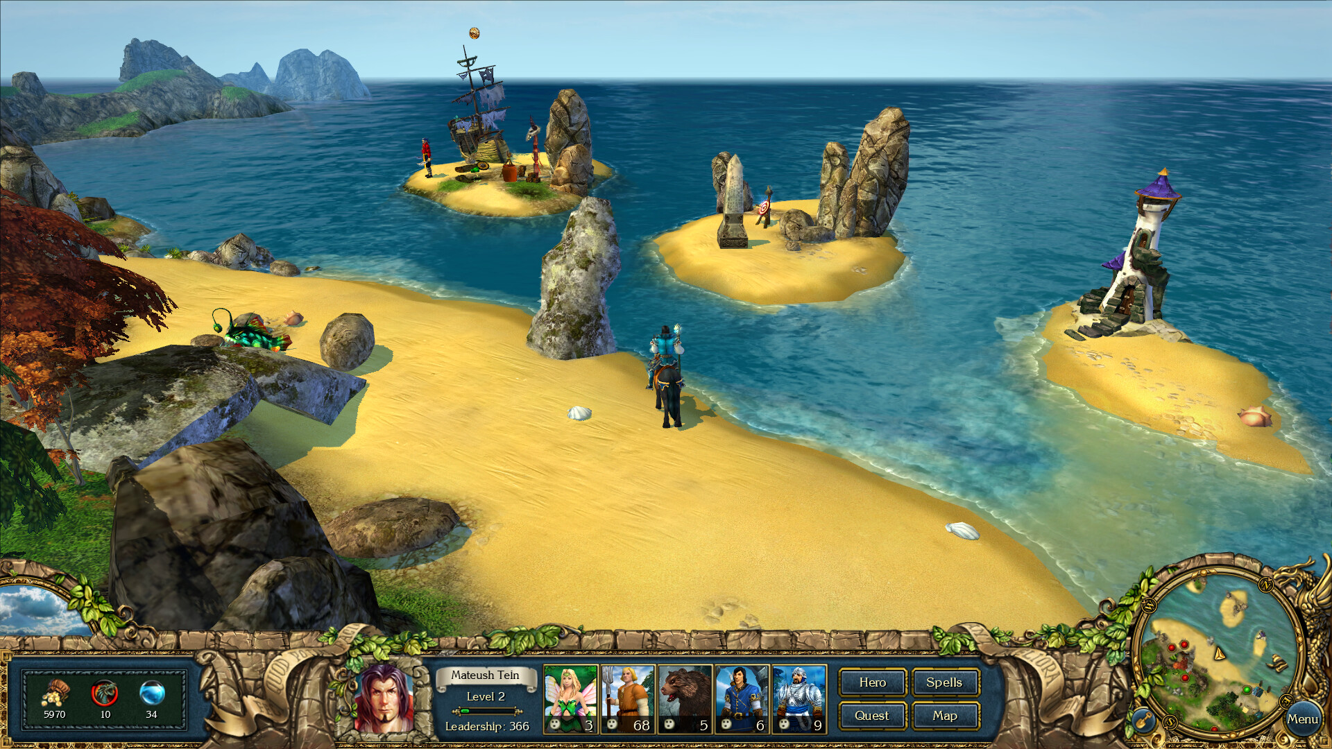 King's Bounty: The Legend — игровой процесс