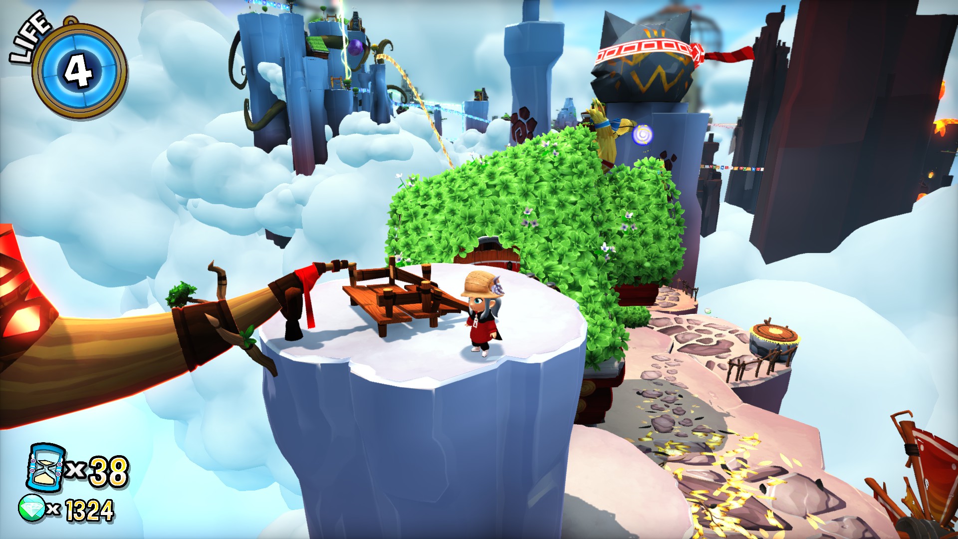 Скриншот игрового процесса A Hat in Time