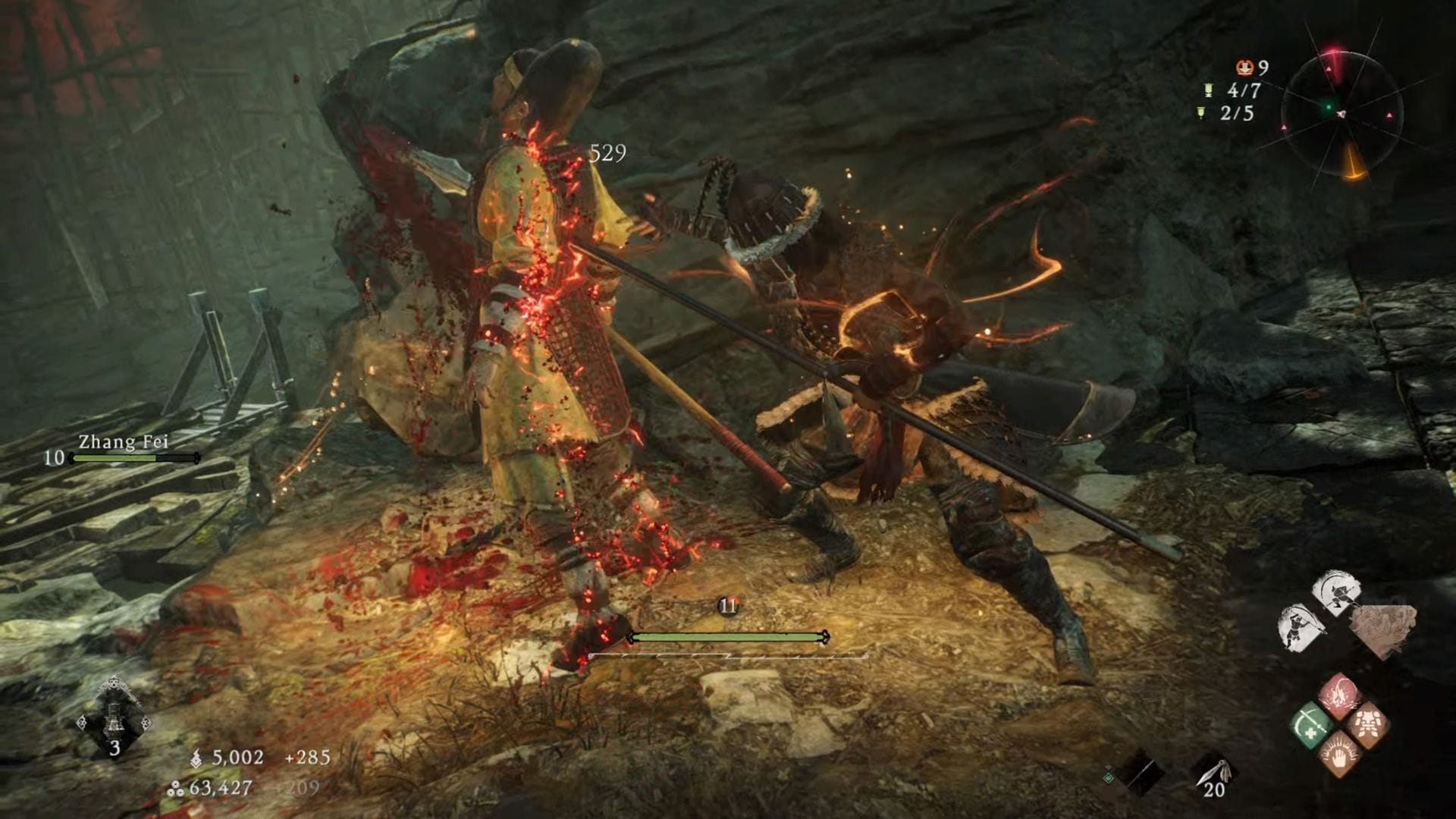 Геймплей Wo Long Fallen Dynasty
