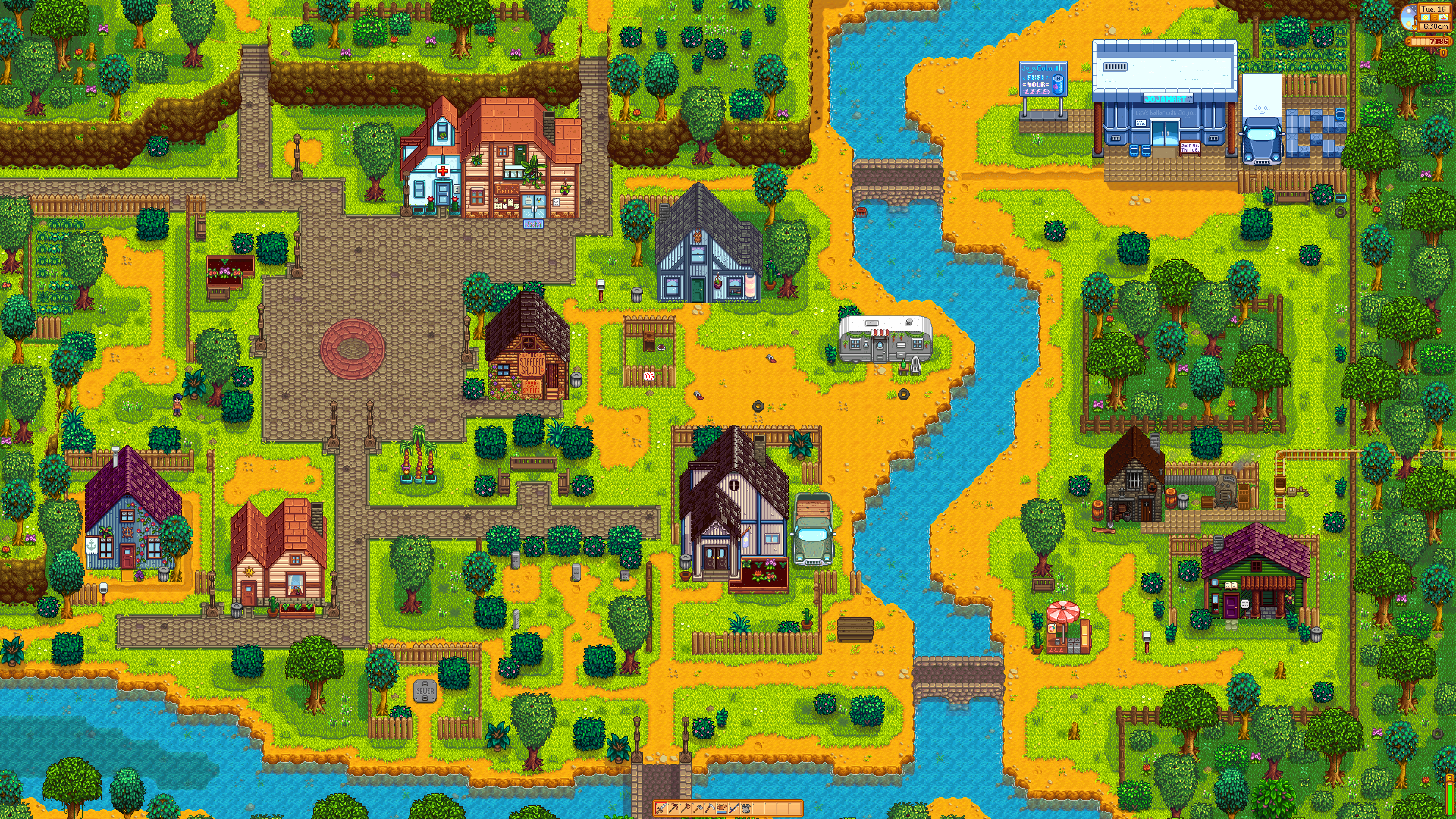 Геймплей Stardew Valley
